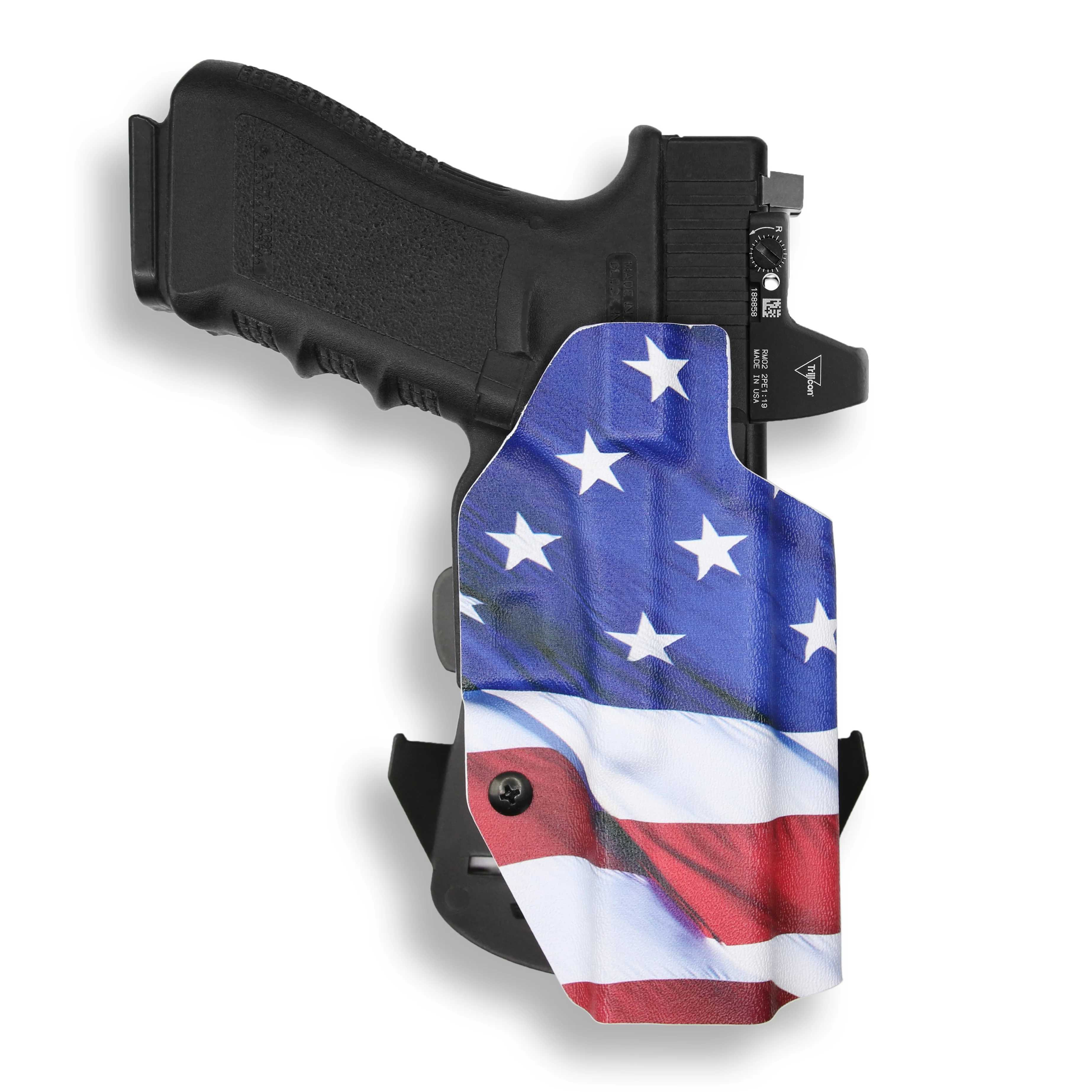 Glock 31 MOS Red Dot Optic Cut OWB Holster - Image 9