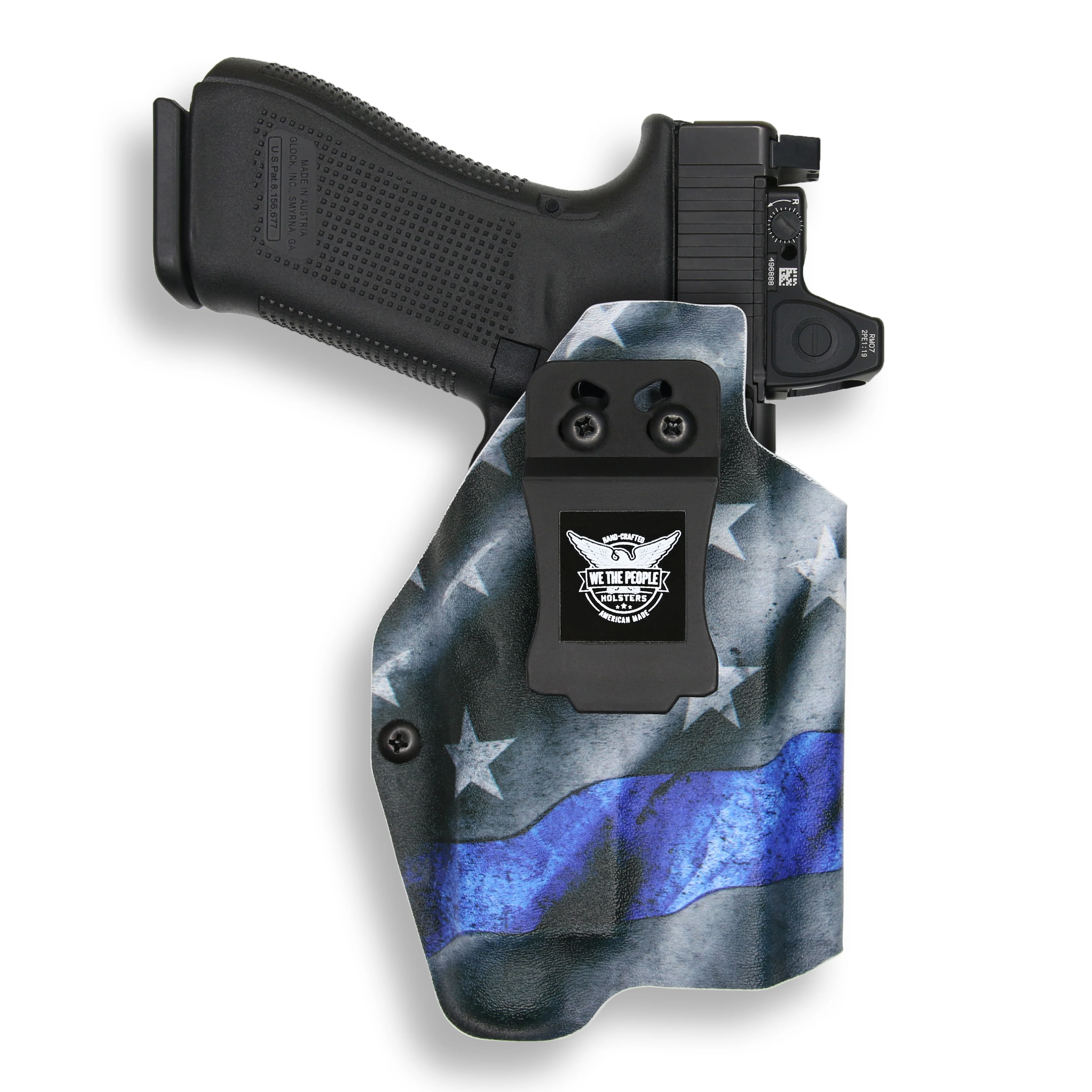 Glock 31 MOS with Streamlight TLR-1/1S/HL Light Red Dot Optic Cut IWB Holster - Image 13