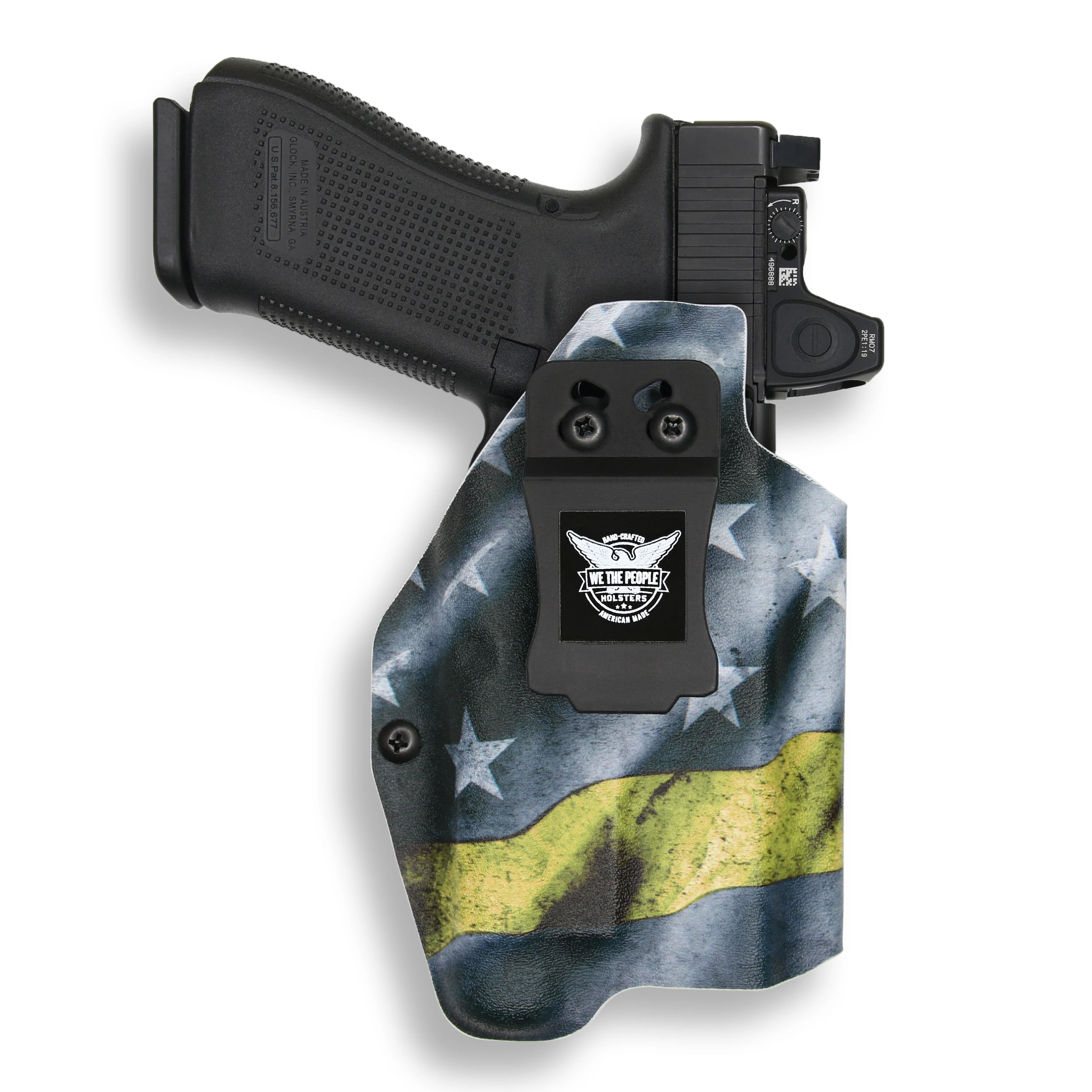 Glock 31 MOS with Streamlight TLR-1/1S/HL Light Red Dot Optic Cut IWB Holster - Image 17