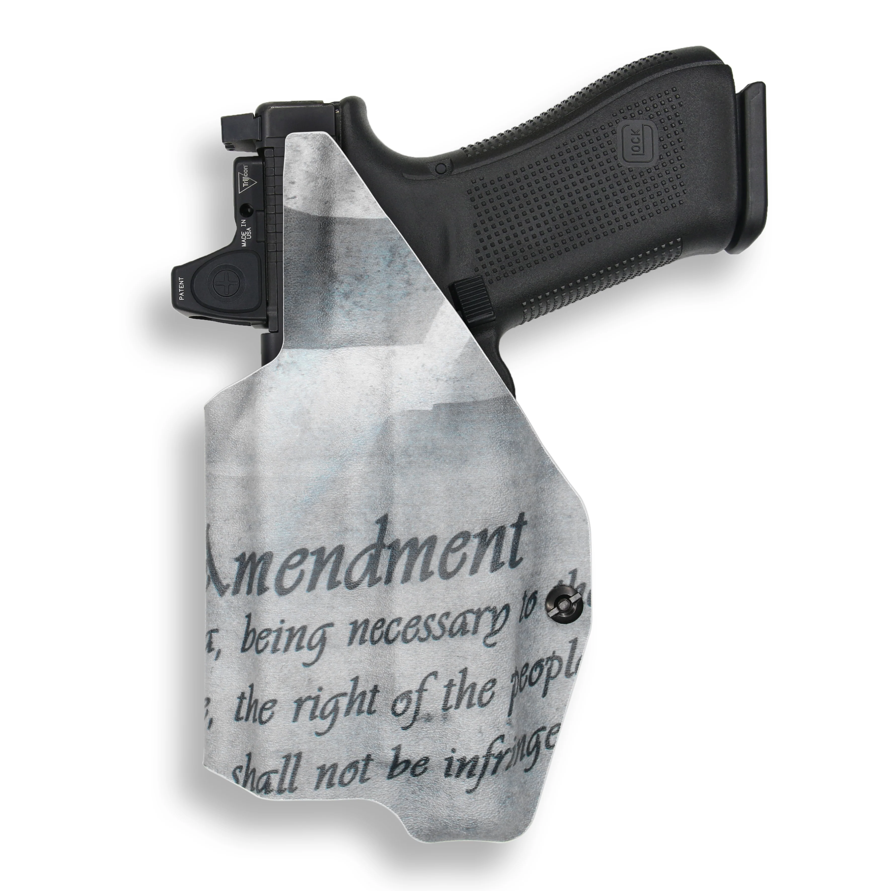 Glock 31 MOS with Streamlight TLR-1/1S/HL Light Red Dot Optic Cut IWB Holster - Image 35