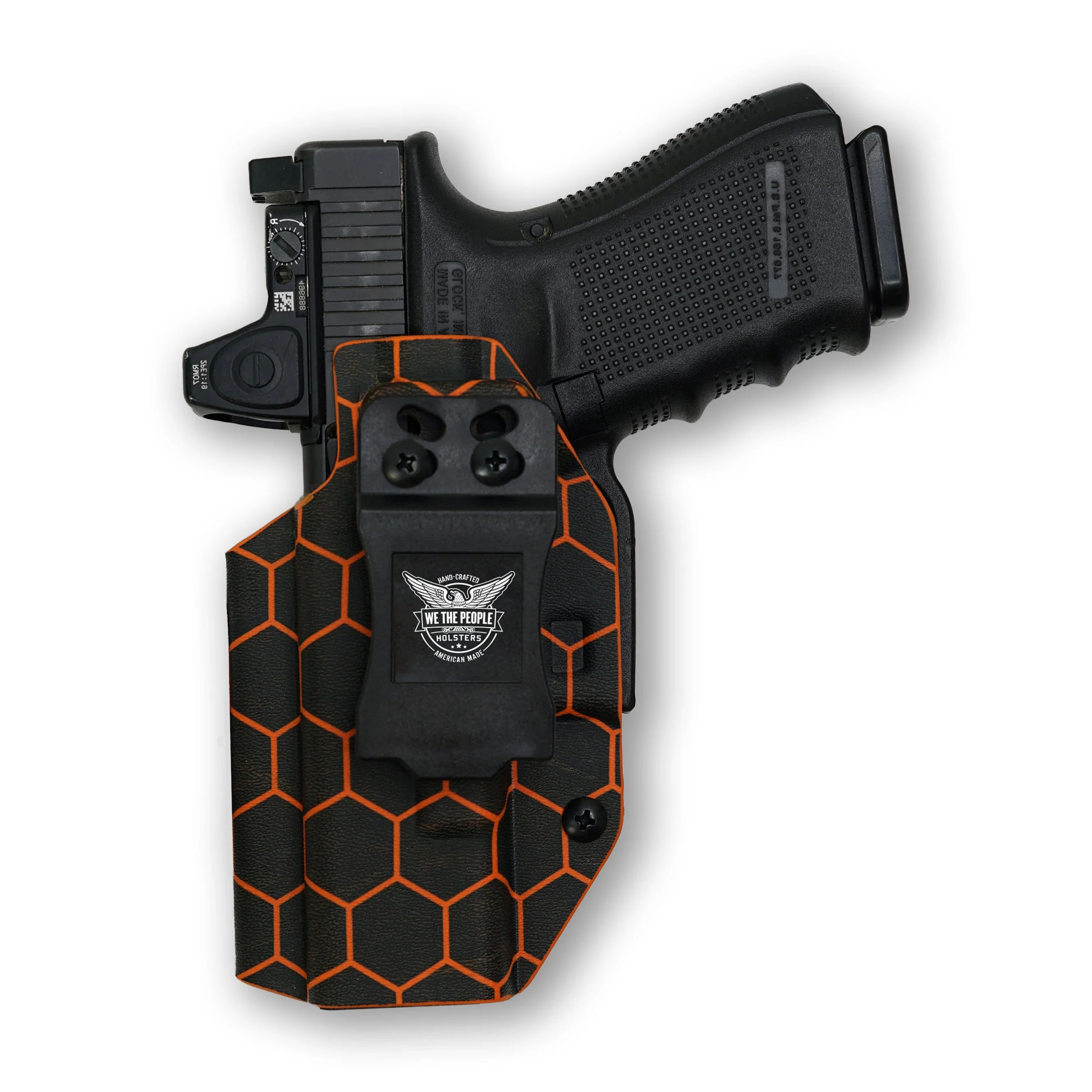 Glock 31 MOS with Streamlight TLR-1/1S/HL Light Red Dot Optic Cut IWB Holster - Image 70