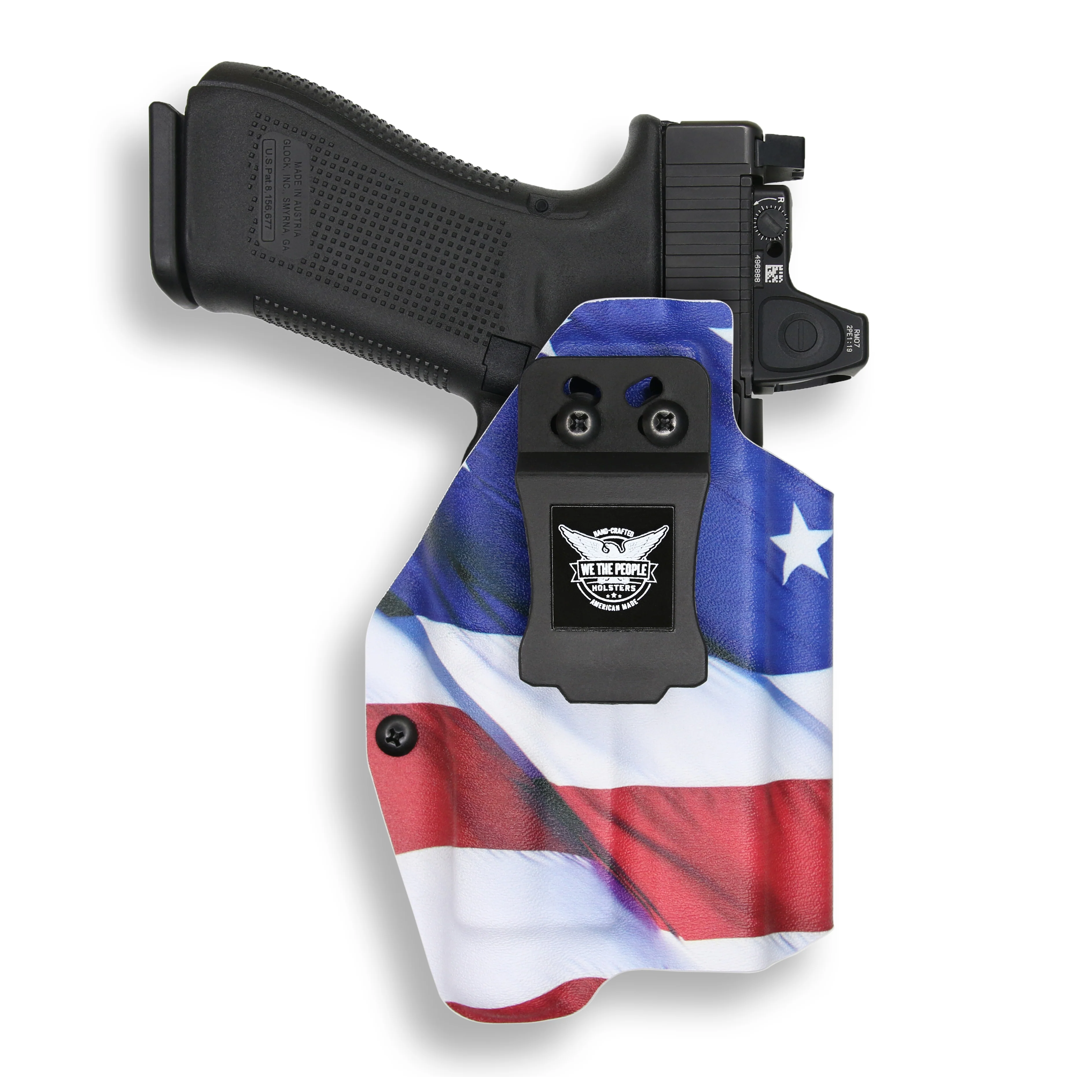 Glock 31 MOS with Streamlight TLR-1/1S/HL Light Red Dot Optic Cut IWB Holster - Image 9