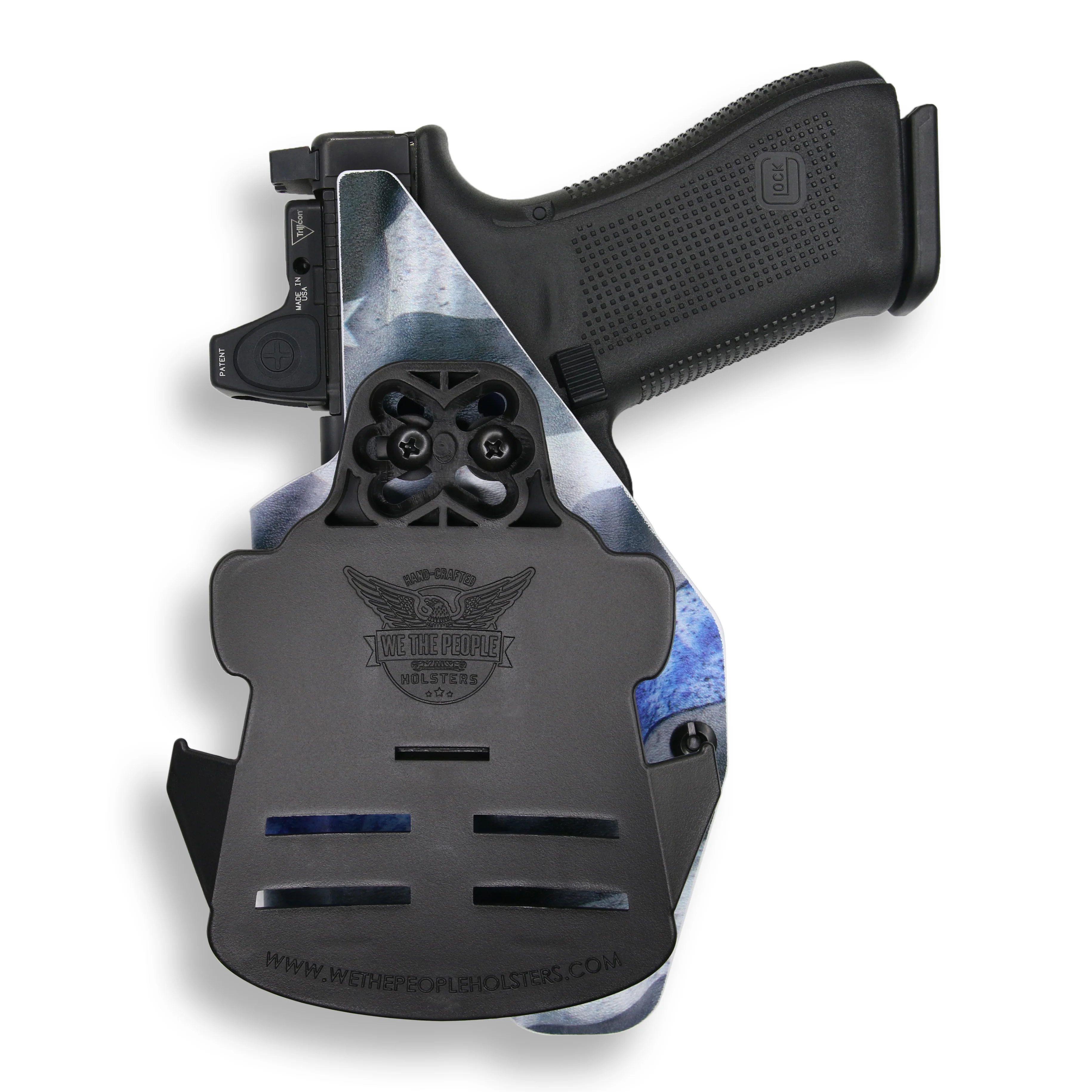 Glock 31 MOS with Streamlight TLR-1/1S/HL Light Red Dot Optic Cut OWB Holster - Image 14