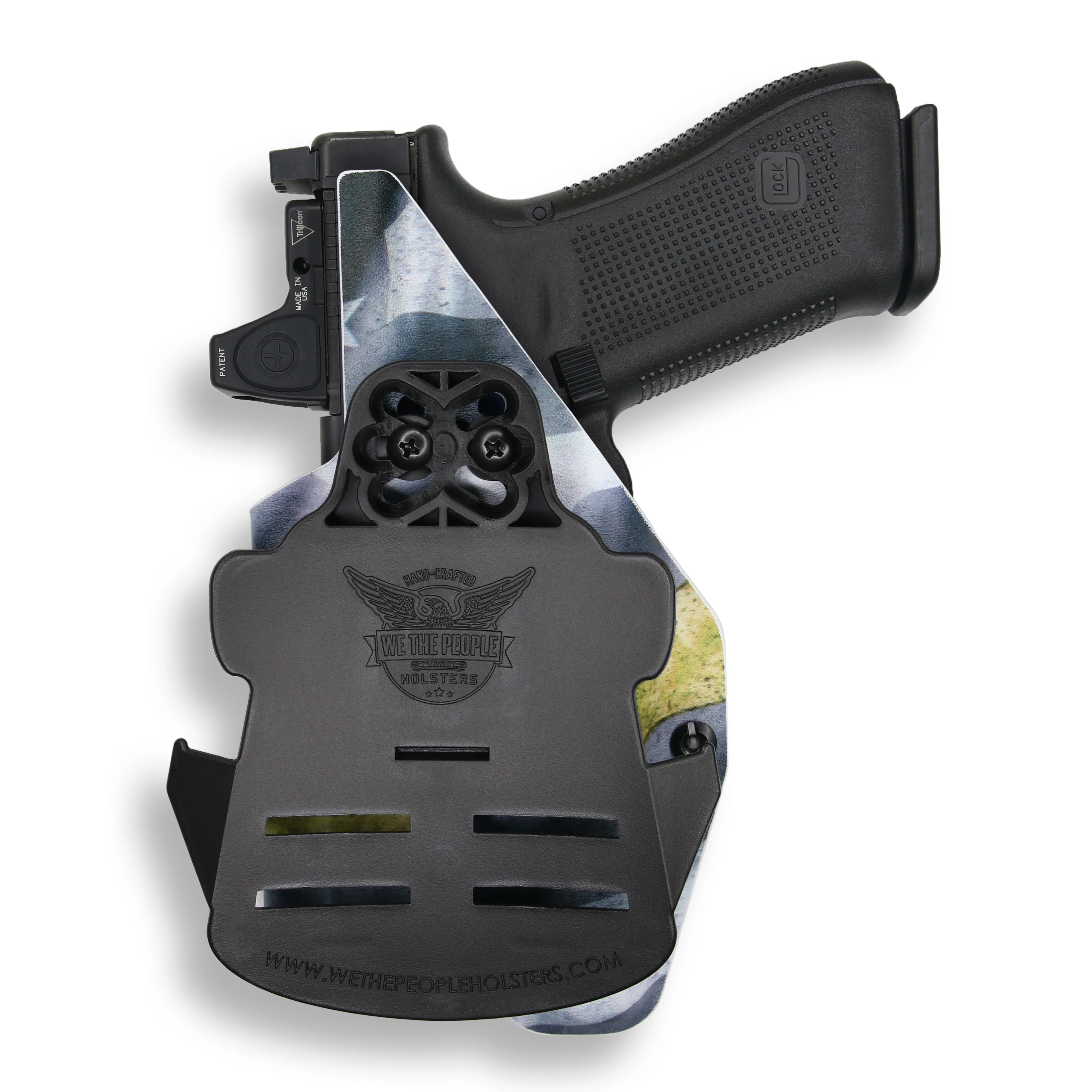 Glock 31 MOS with Streamlight TLR-1/1S/HL Light Red Dot Optic Cut OWB Holster - Image 18