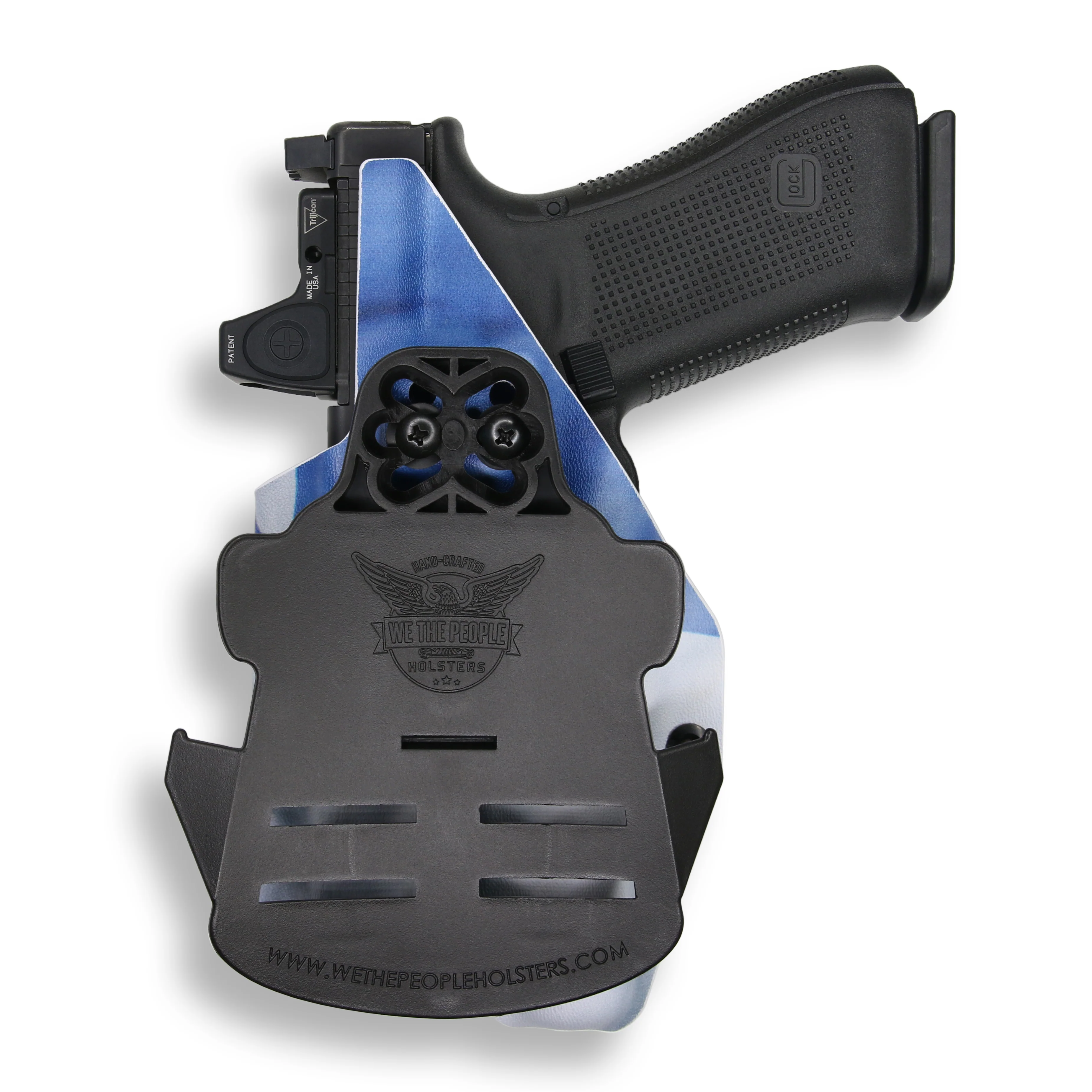 Glock 31 MOS with Streamlight TLR-1/1S/HL Light Red Dot Optic Cut OWB Holster - Image 20