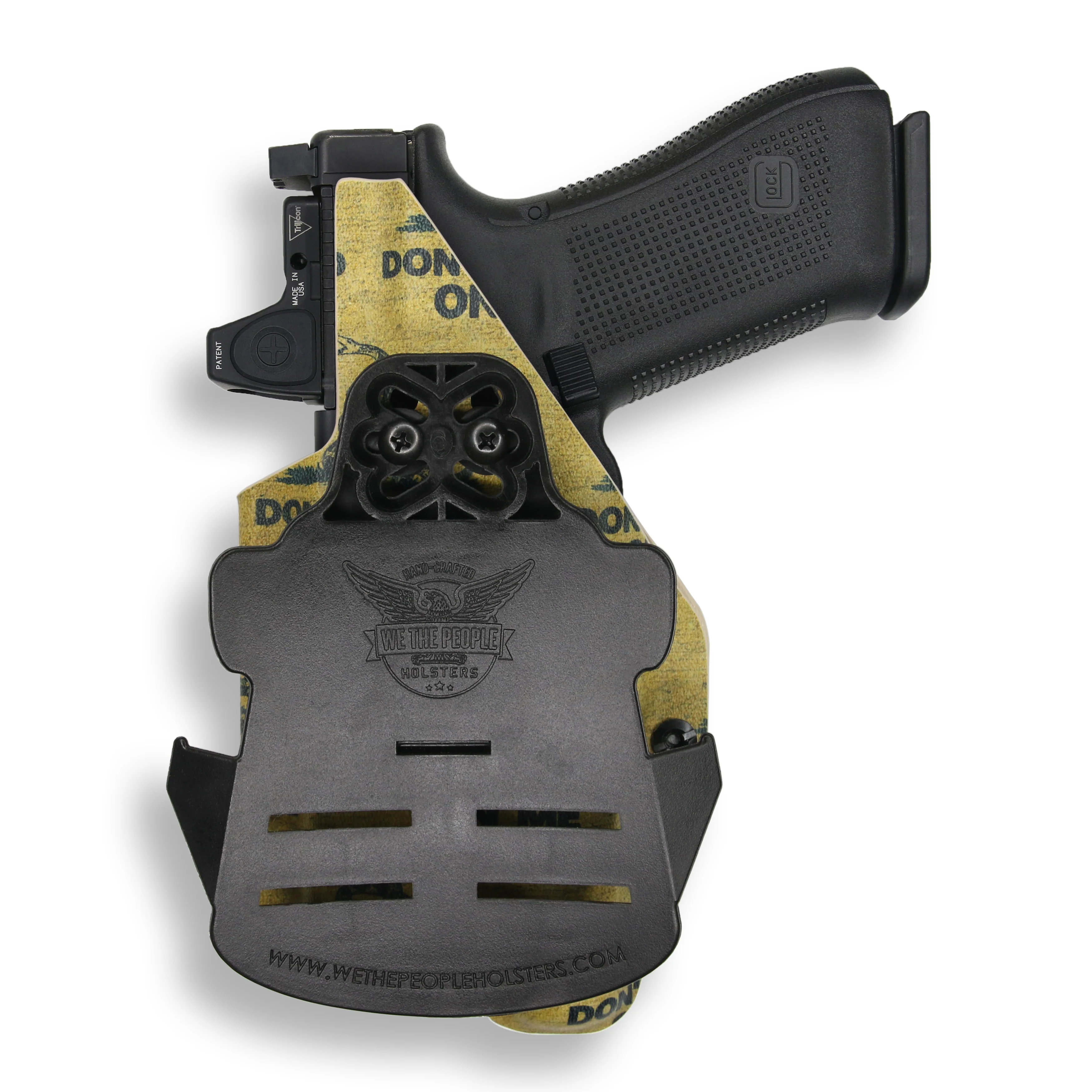 Glock 31 MOS with Streamlight TLR-1/1S/HL Light Red Dot Optic Cut OWB Holster - Image 32