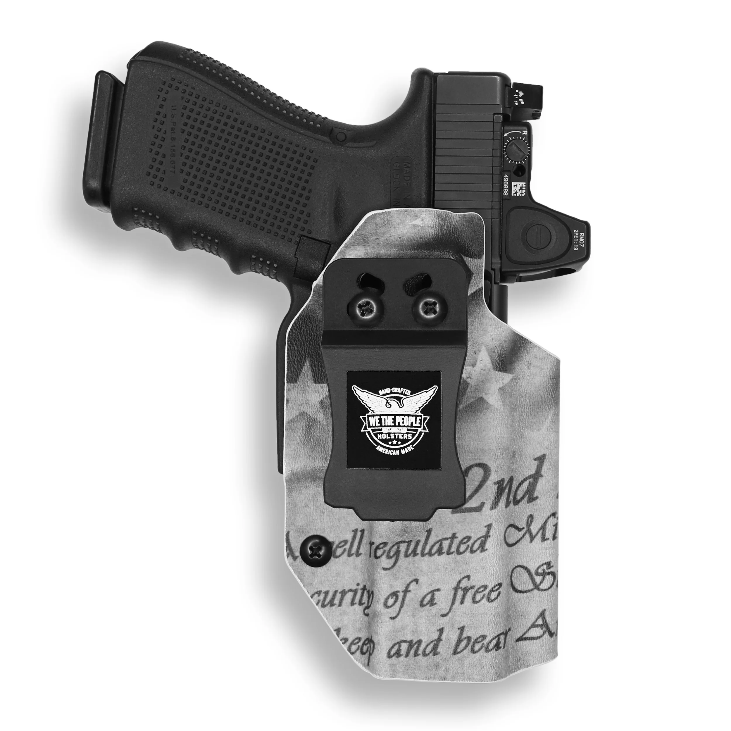 Glock 31 MOS with Streamlight TLR-7/7A/7X Light Red Dot Optic Cut IWB Holster - Image 33