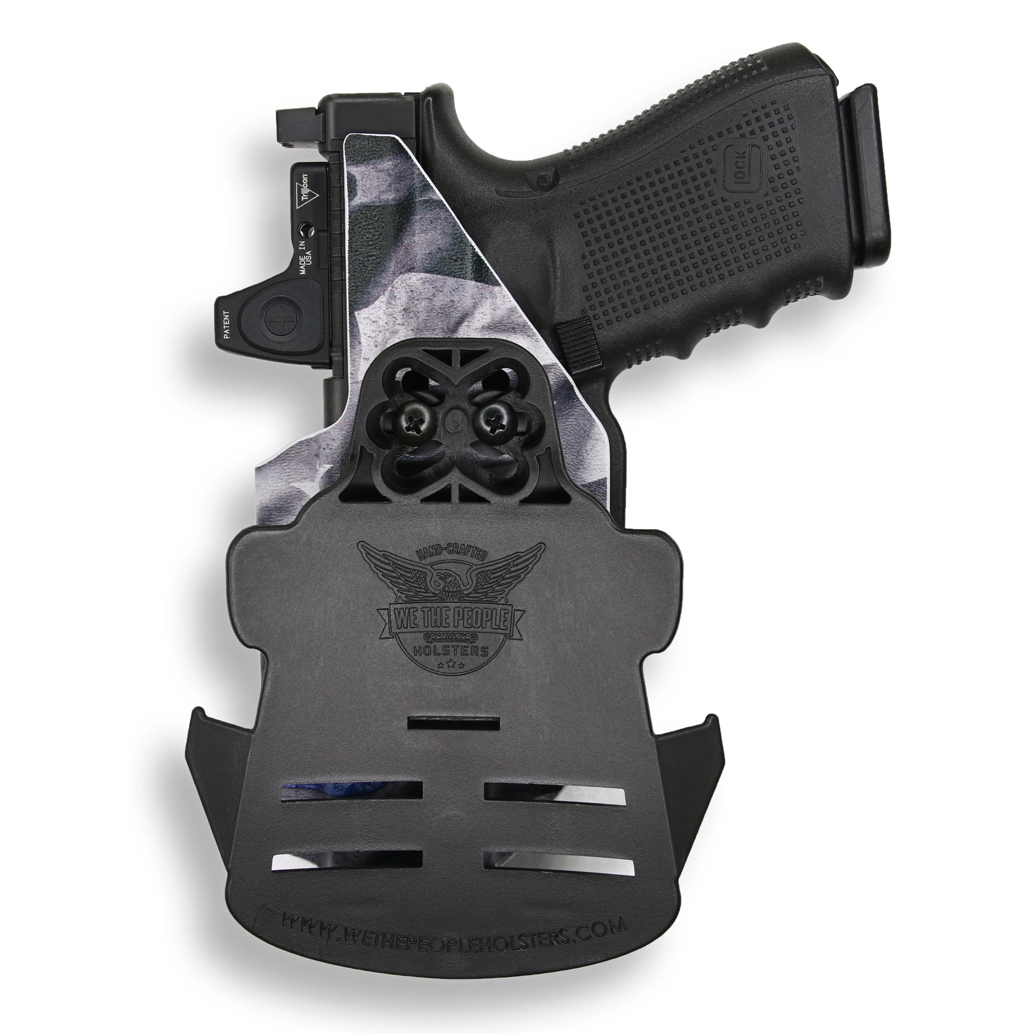 Glock 31 MOS with Streamlight TLR-7/7A/7X Light Red Dot Optic Cut OWB Holster - Image 14