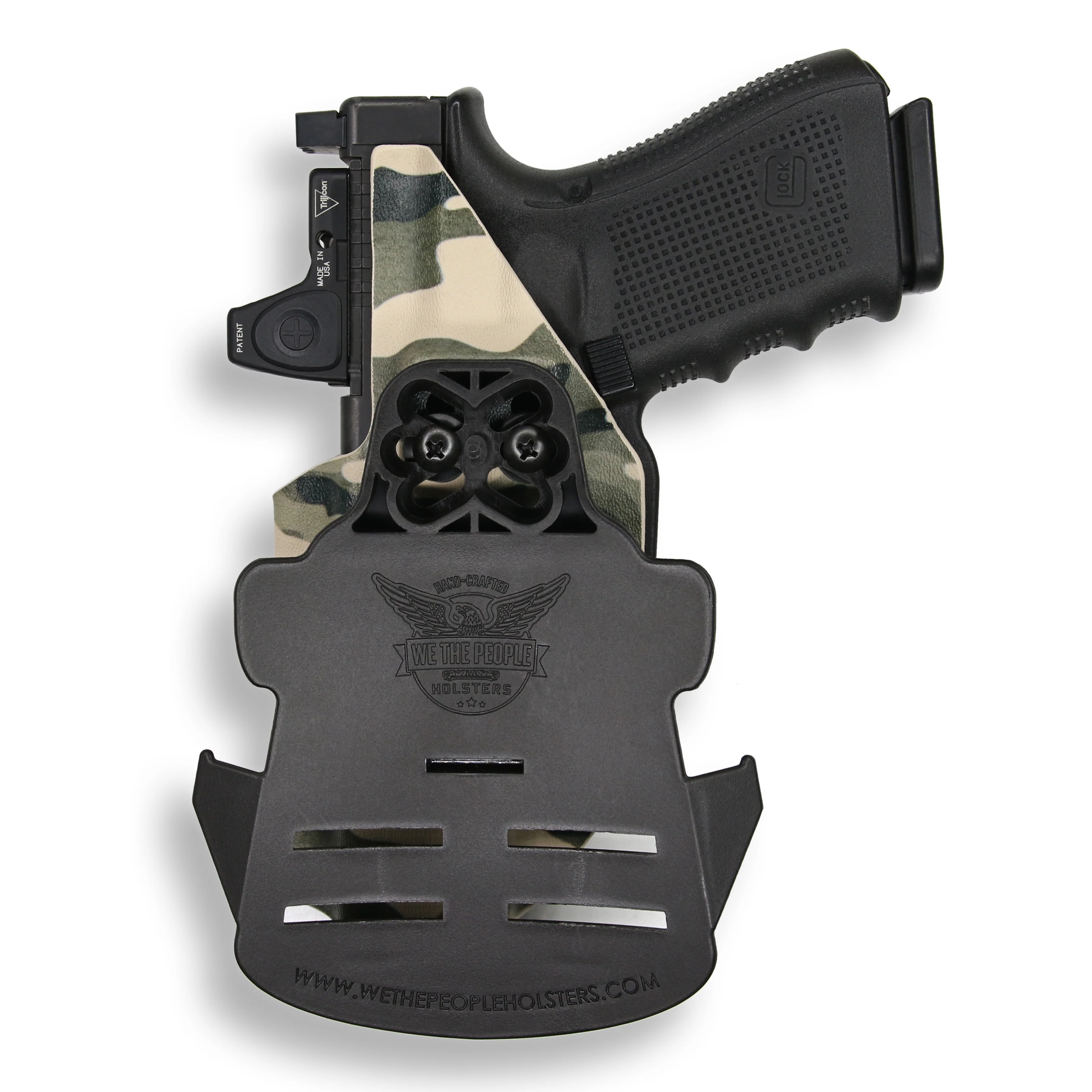 Glock 31 MOS with Streamlight TLR-7/7A/7X Light Red Dot Optic Cut OWB Holster - Image 22