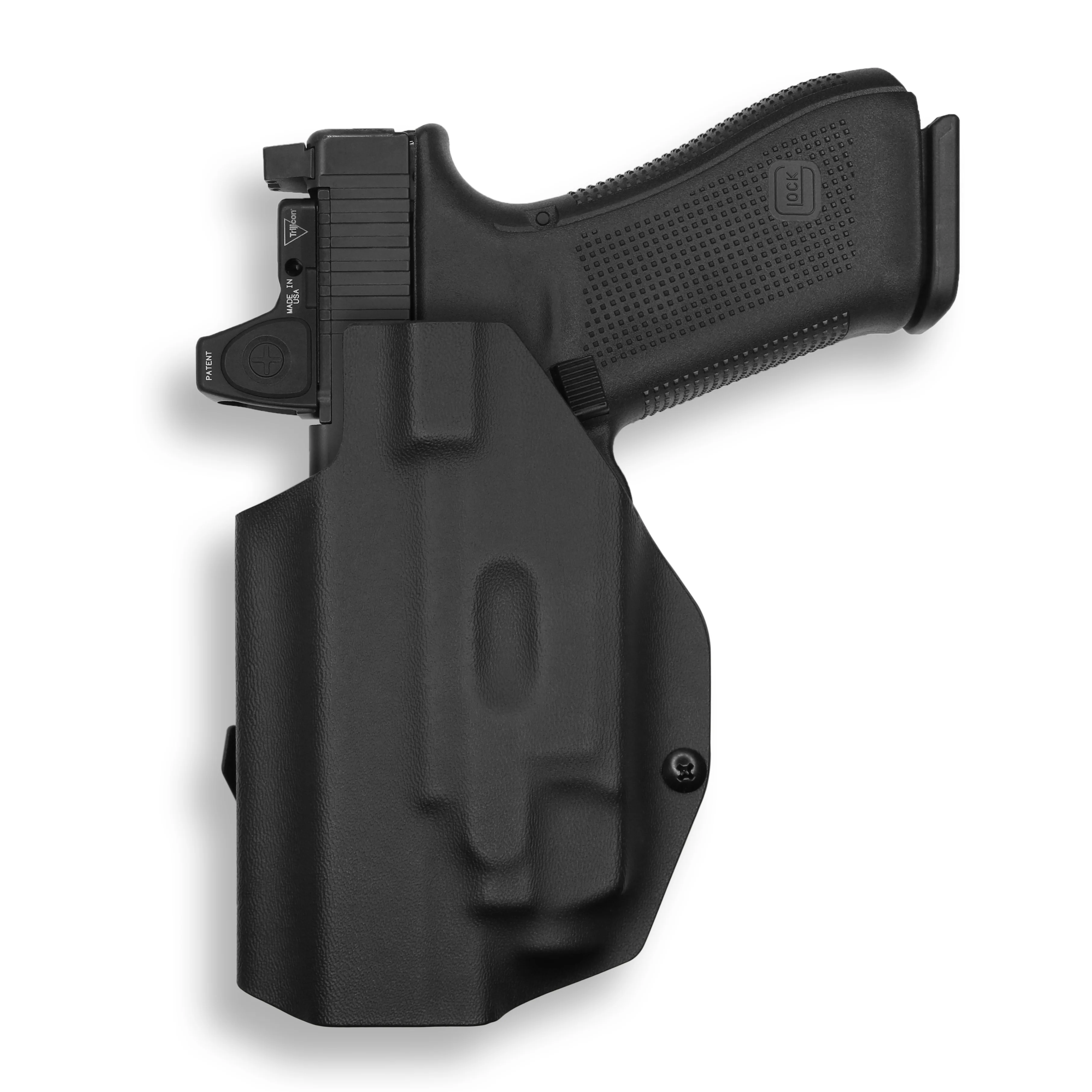 Glock 31 MOS with Streamlight TLR-7/7A/7X Light Red Dot Optic Cut OWB Holster - Image 3