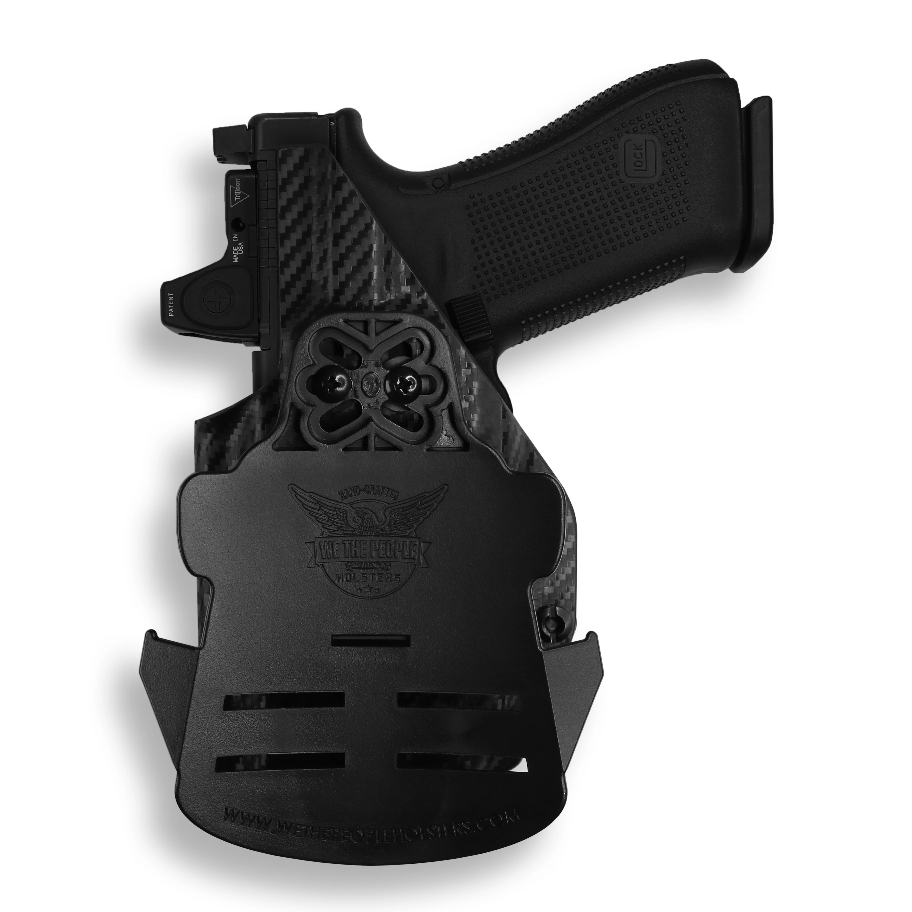 Glock 31 MOS with Streamlight TLR-7/7A/7X Light Red Dot Optic Cut OWB Holster - Image 8