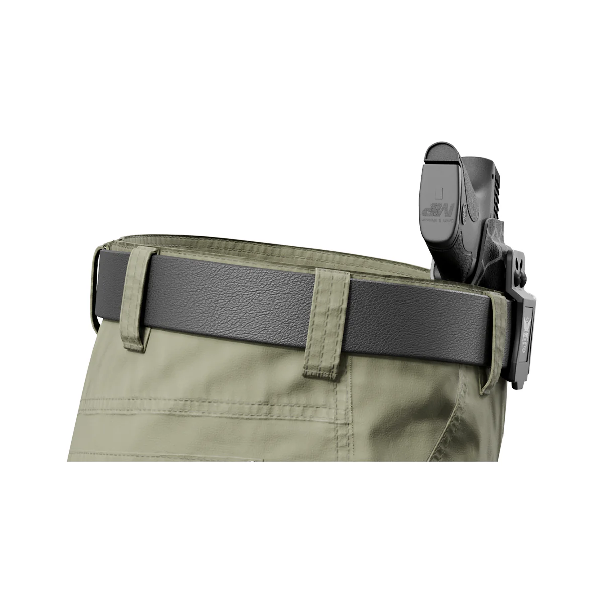 Gray Honeycomb Custom Printed Holster - IWB Kydex Holster - Image 6