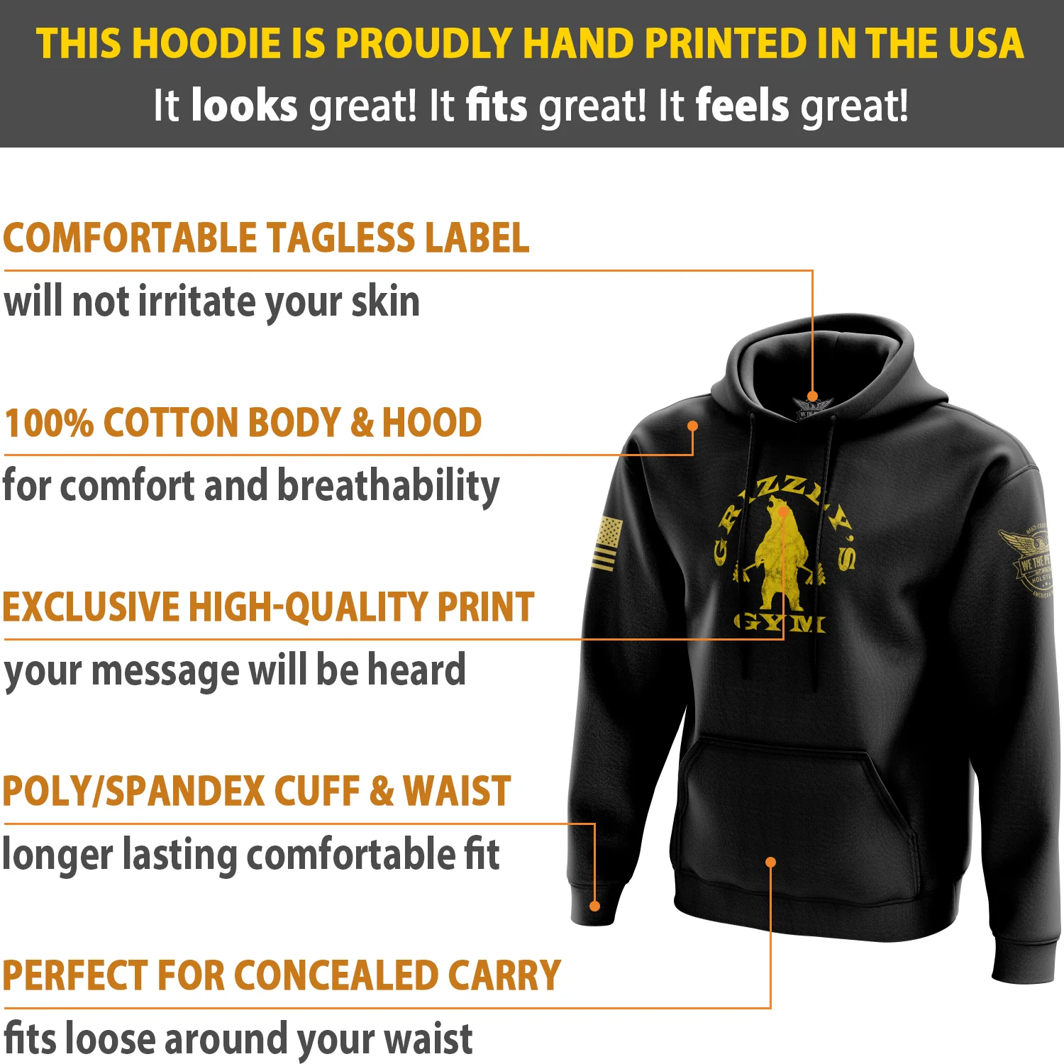 Grizzly's Gym Hoodie - Image 5