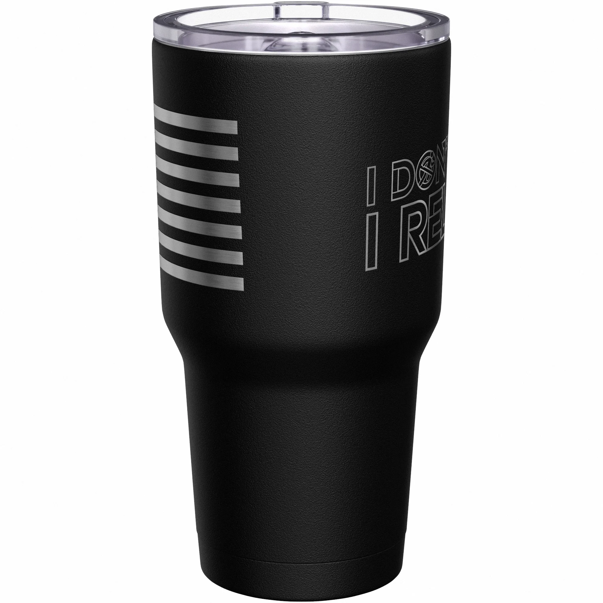 I Don't Run Stainless Steel Tumbler - Image 3