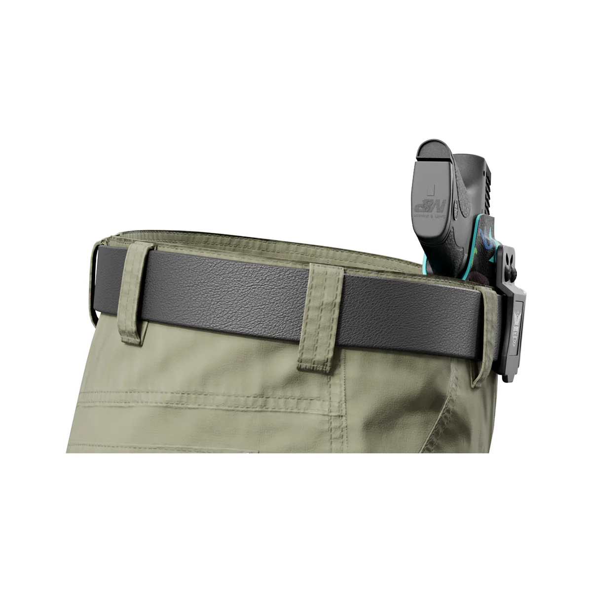 I Love the 90's Custom Printed Holster - IWB Kydex Holster - Image 6