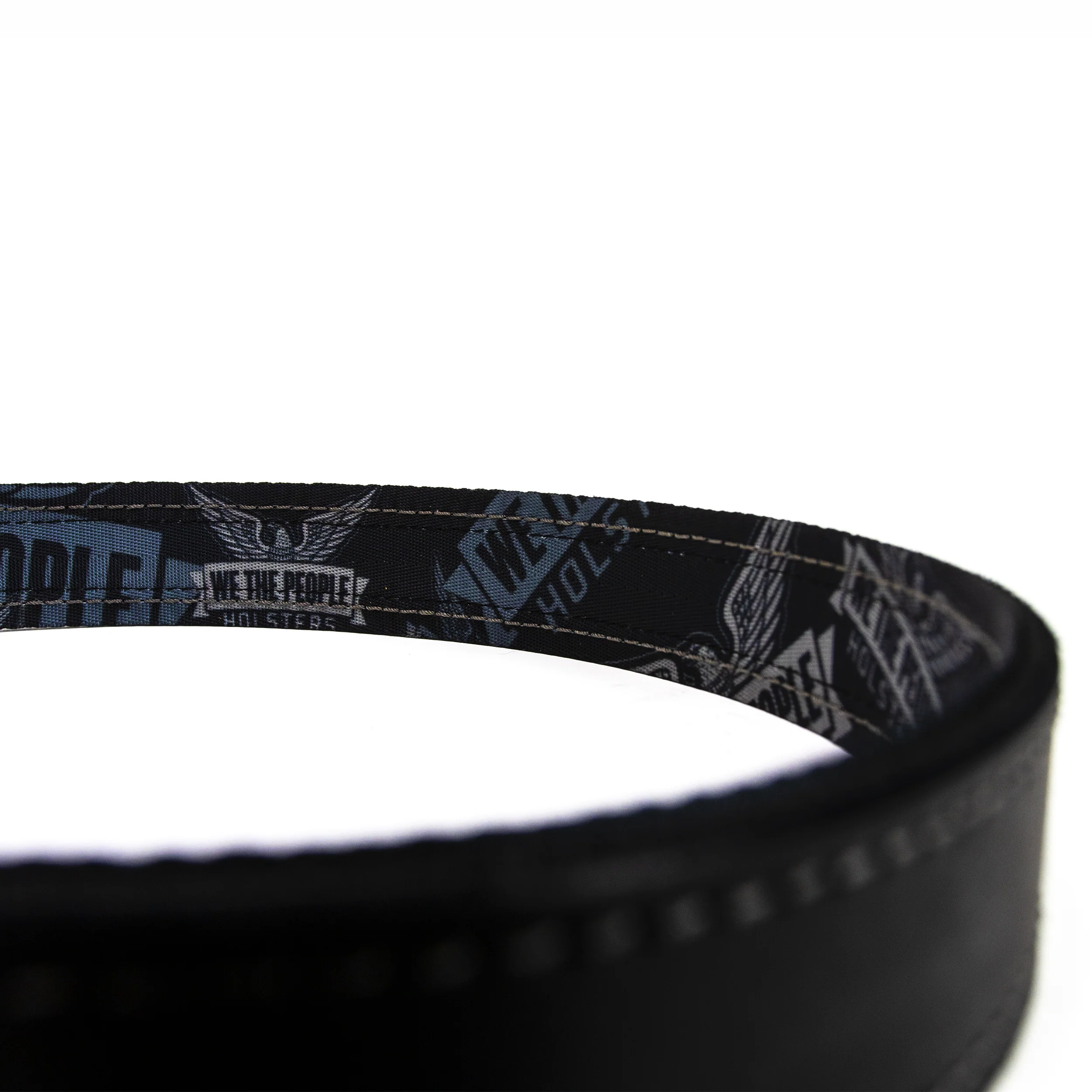 Independence Leather Gun Belt Reinforced with Scuba Nylon - Image 10