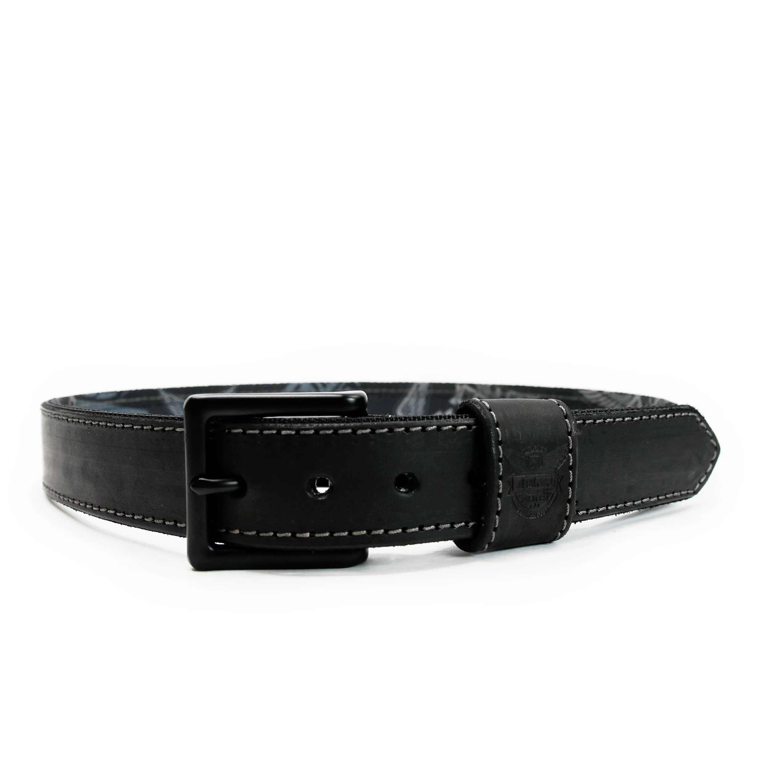 Independence Leather Gun Belt Reinforced with Scuba Nylon - Image 8