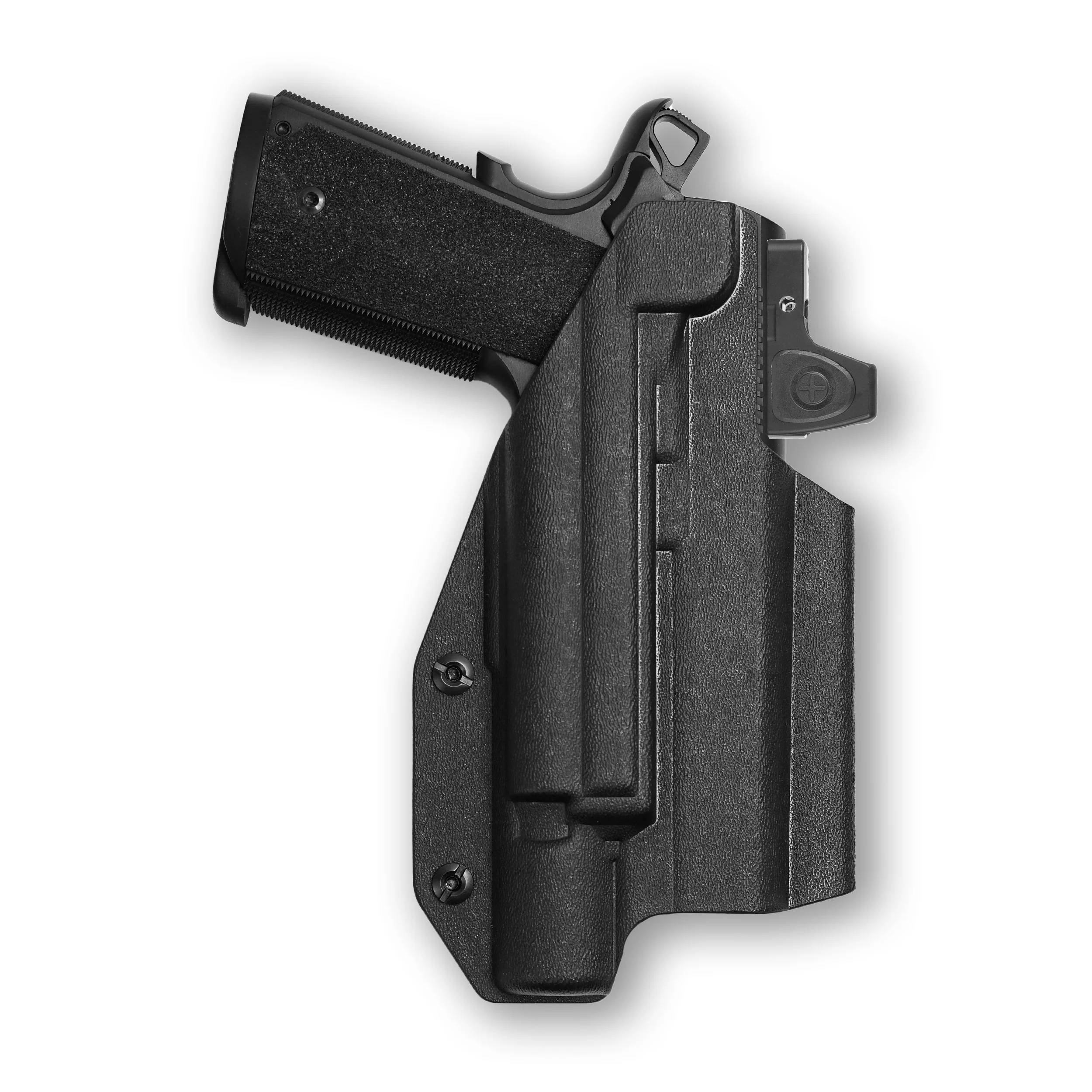 Colt 1911 4" 45ACP with Surefire X300U-A Light Red Dot Optic Cut IWB Holster - Image 4