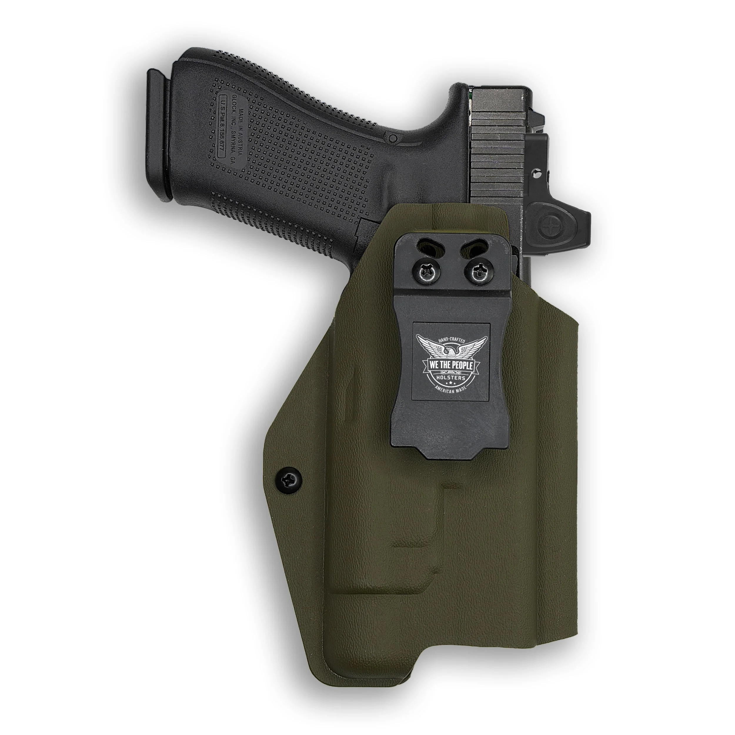 Kimber 1911 5" 45ACP with Streamlight TLR-1/1S/HL Light Red Dot Optic Cut IWB Holster - Image 103