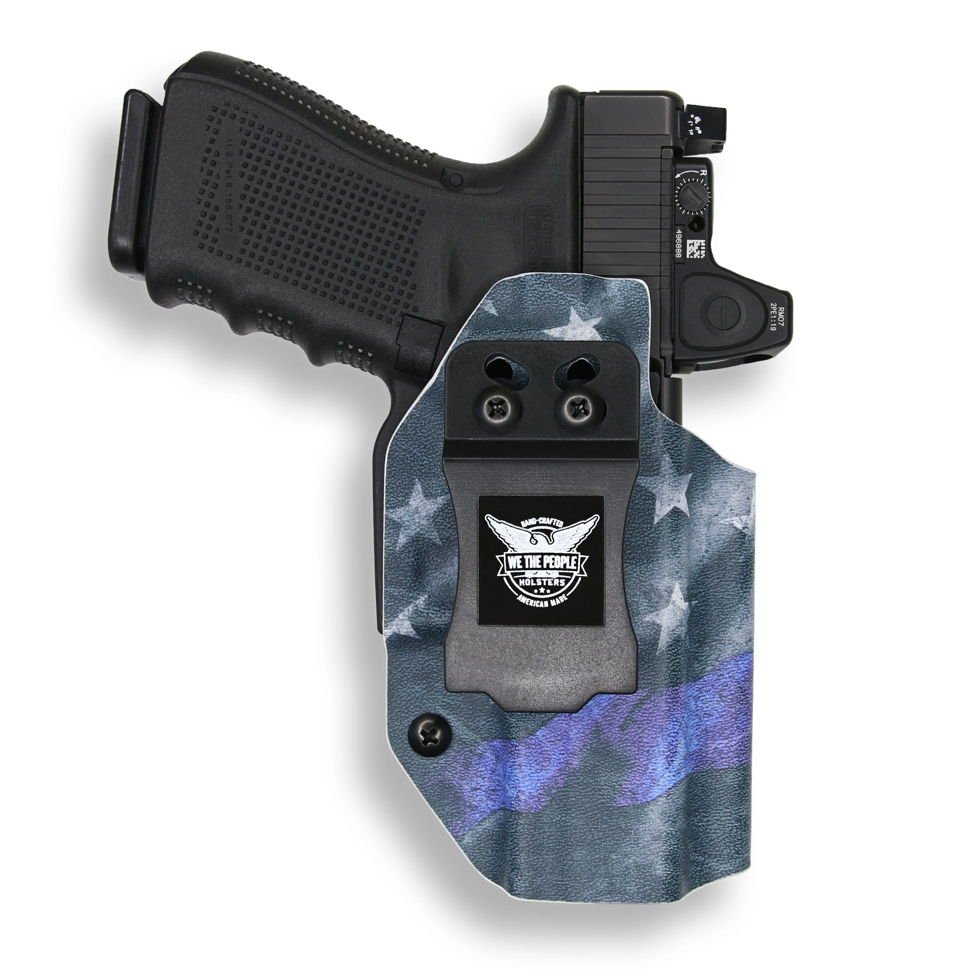 Kimber 1911 5" 45ACP with Streamlight TLR-1/1S/HL Light Red Dot Optic Cut IWB Holster - Image 13