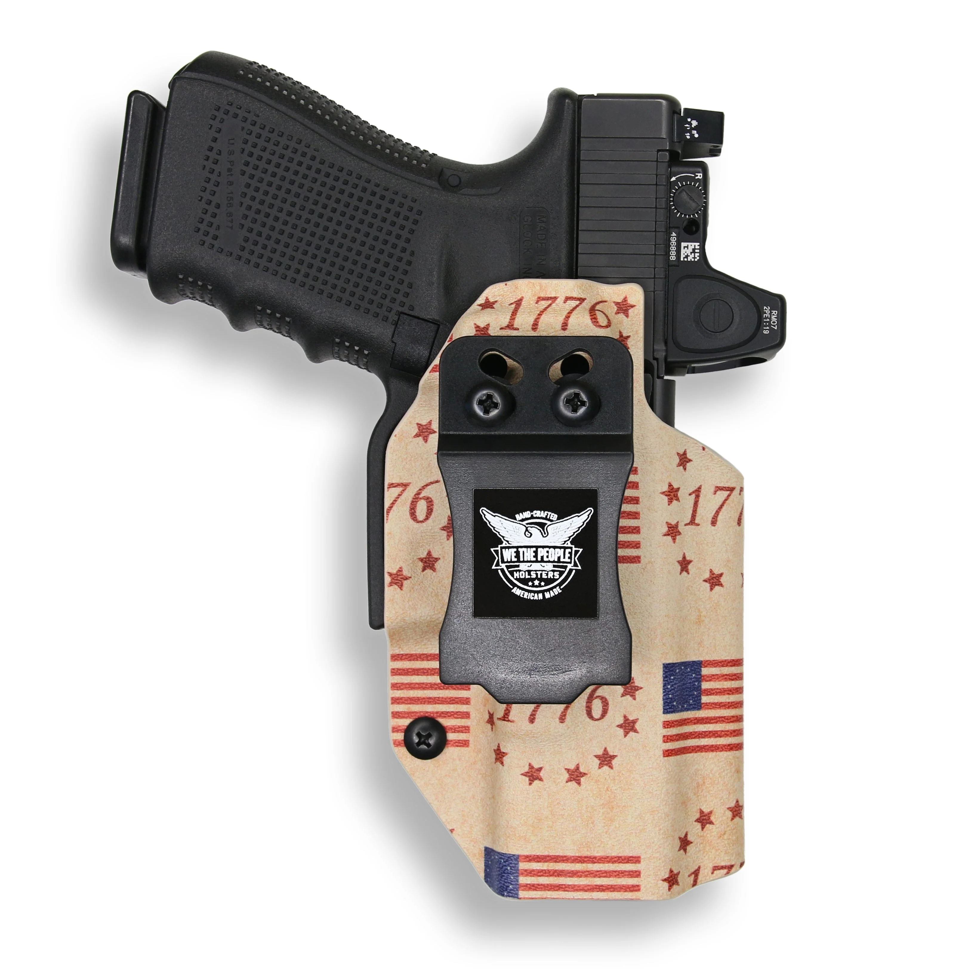 Kimber 1911 5" 45ACP with Streamlight TLR-1/1S/HL Light Red Dot Optic Cut IWB Holster - Image 31