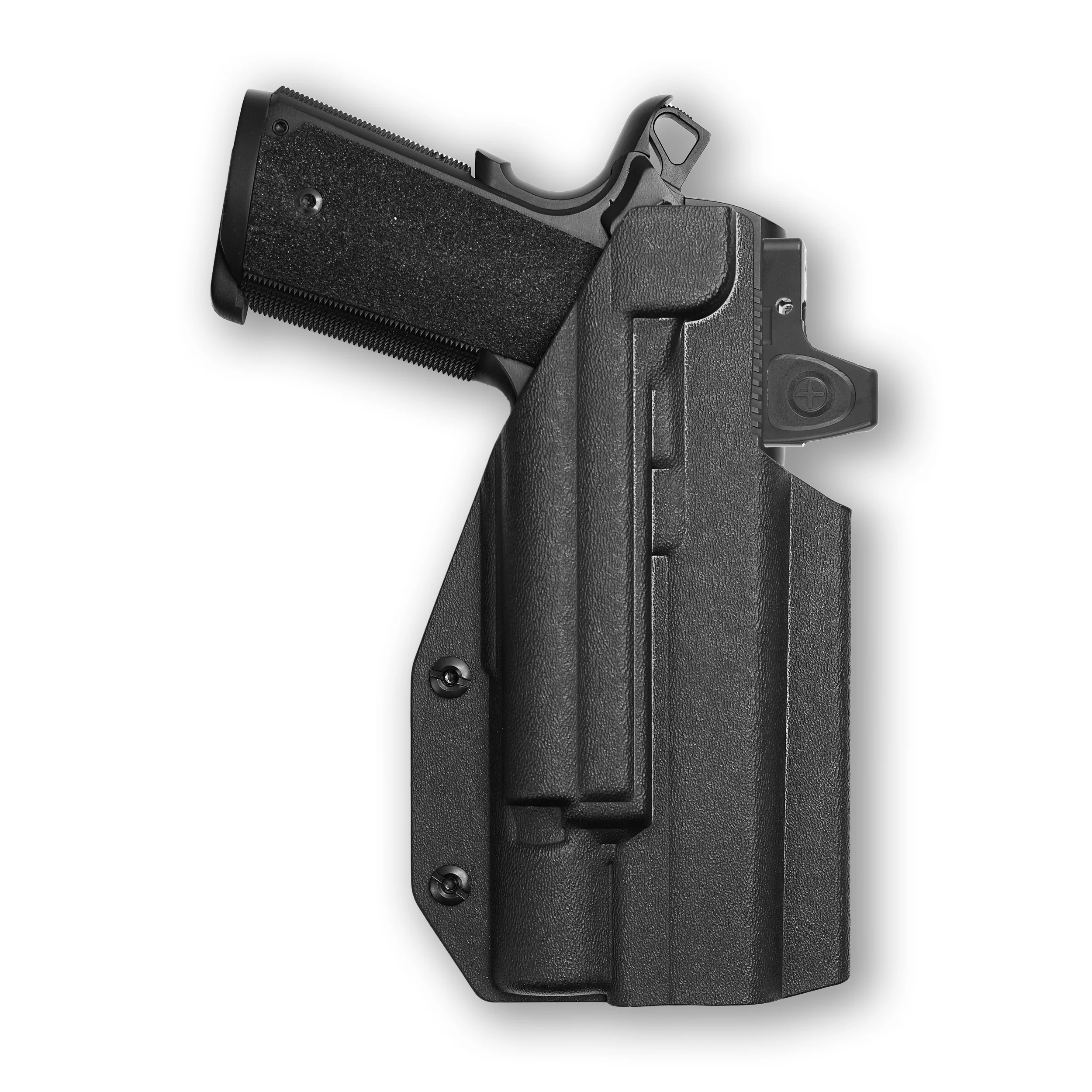 Colt 1911 5" 45ACP with Surefire X300U-A Light Red Dot Optic Cut IWB Holster - Image 4