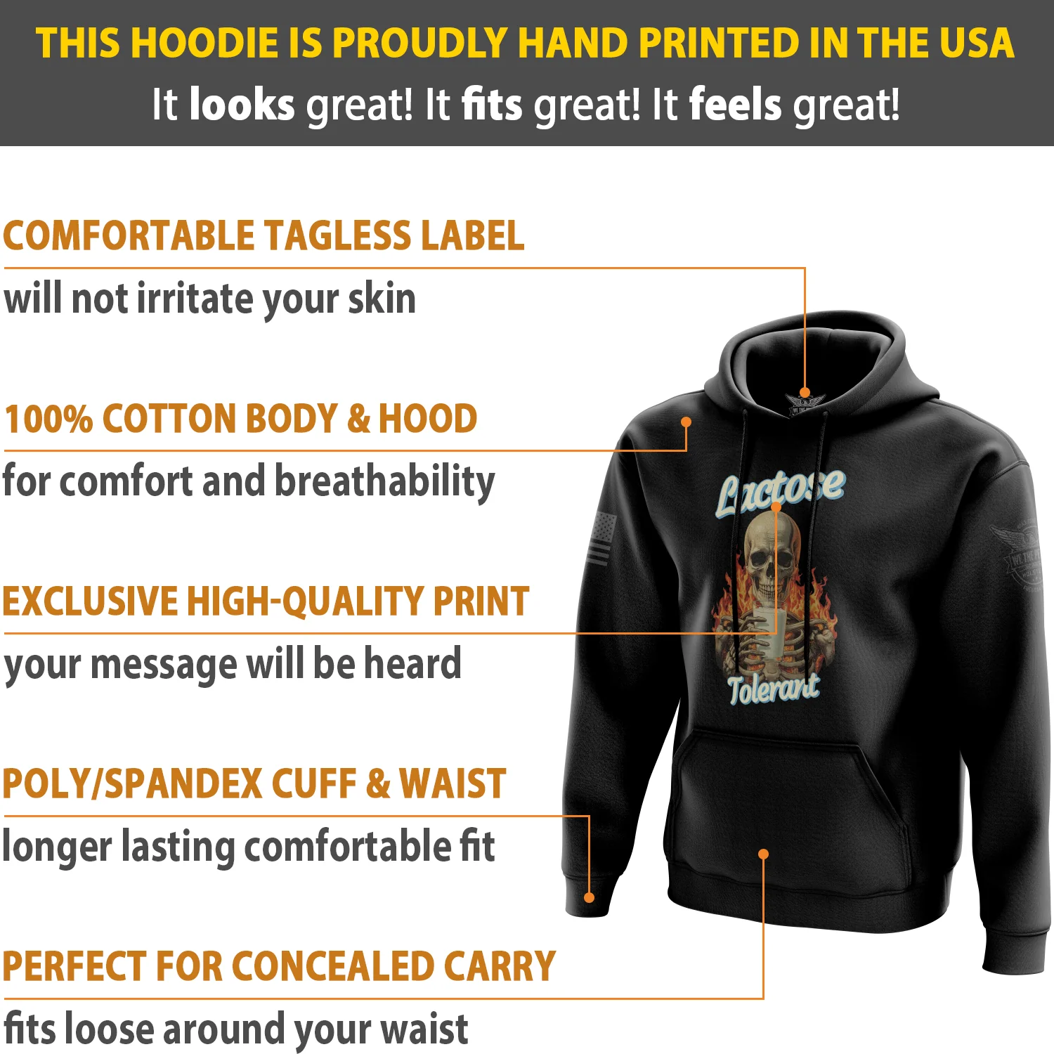Lactose Tolerant Hoodie - Image 5