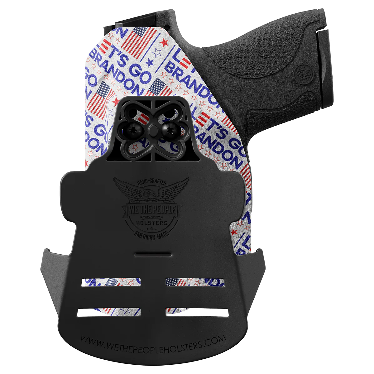 Let's Go Brandon Custom Printed Holster - OWB Kydex Holster - Image 3