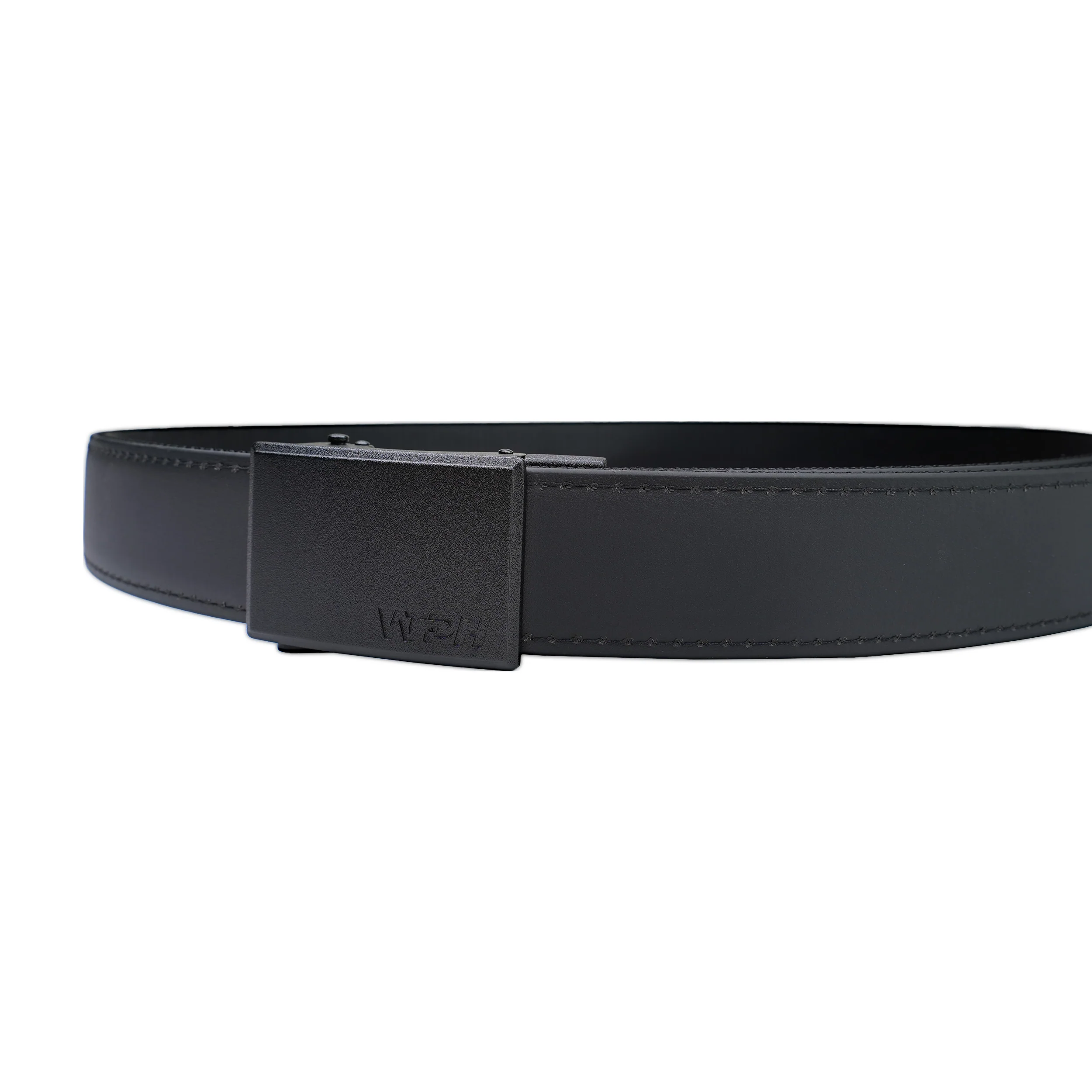 Matte Black Reinforced Tactical Gun Belt with Ratcheting Buckle - Image 4