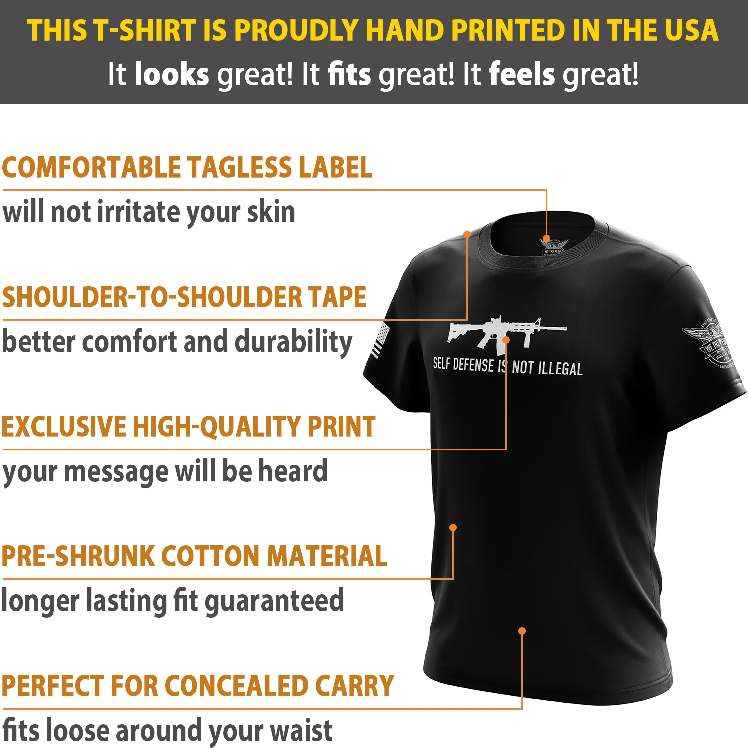 Self-Defense Short Sleeve Shirt - Image 6