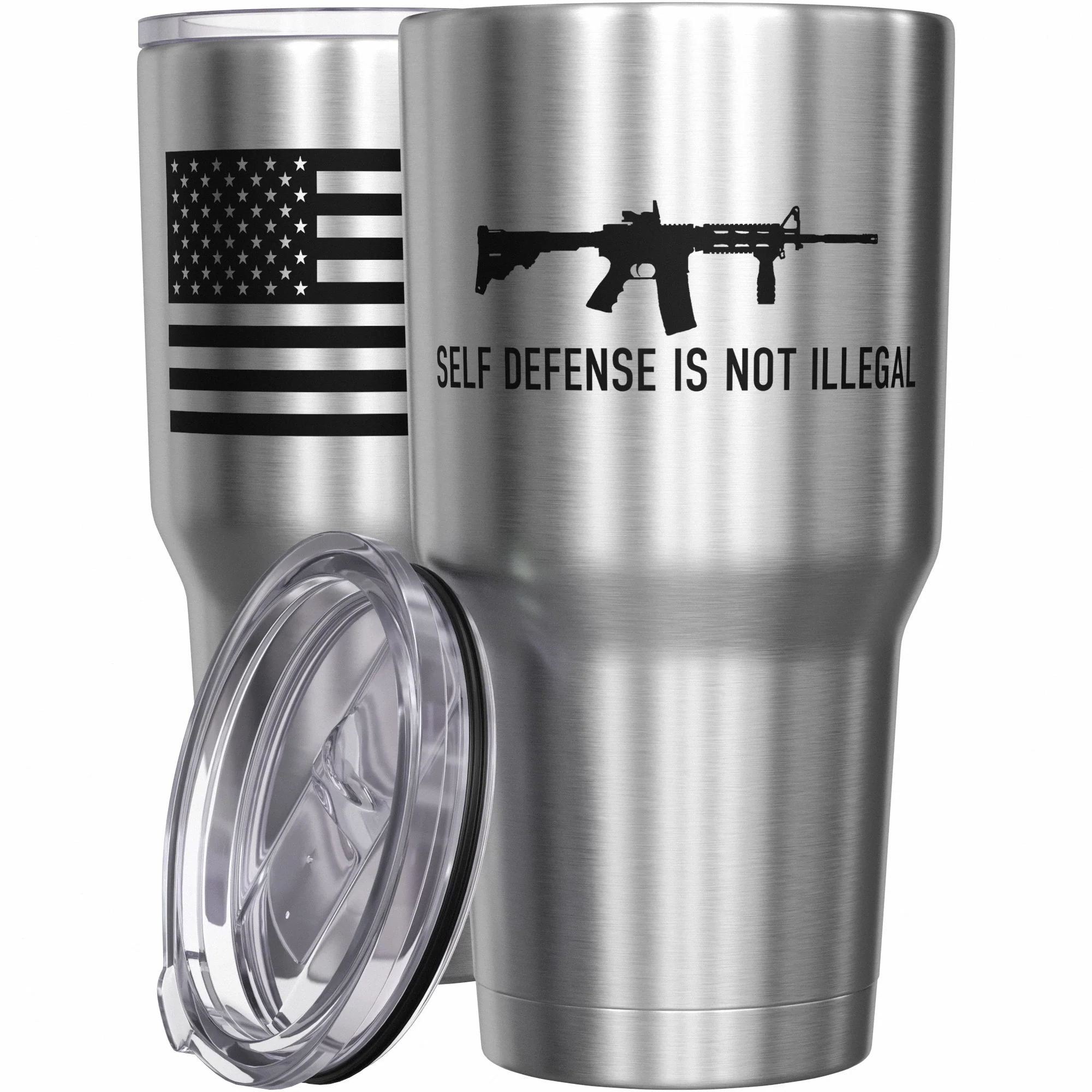 Self-Defense Stainless Steel Tumbler - Image 7