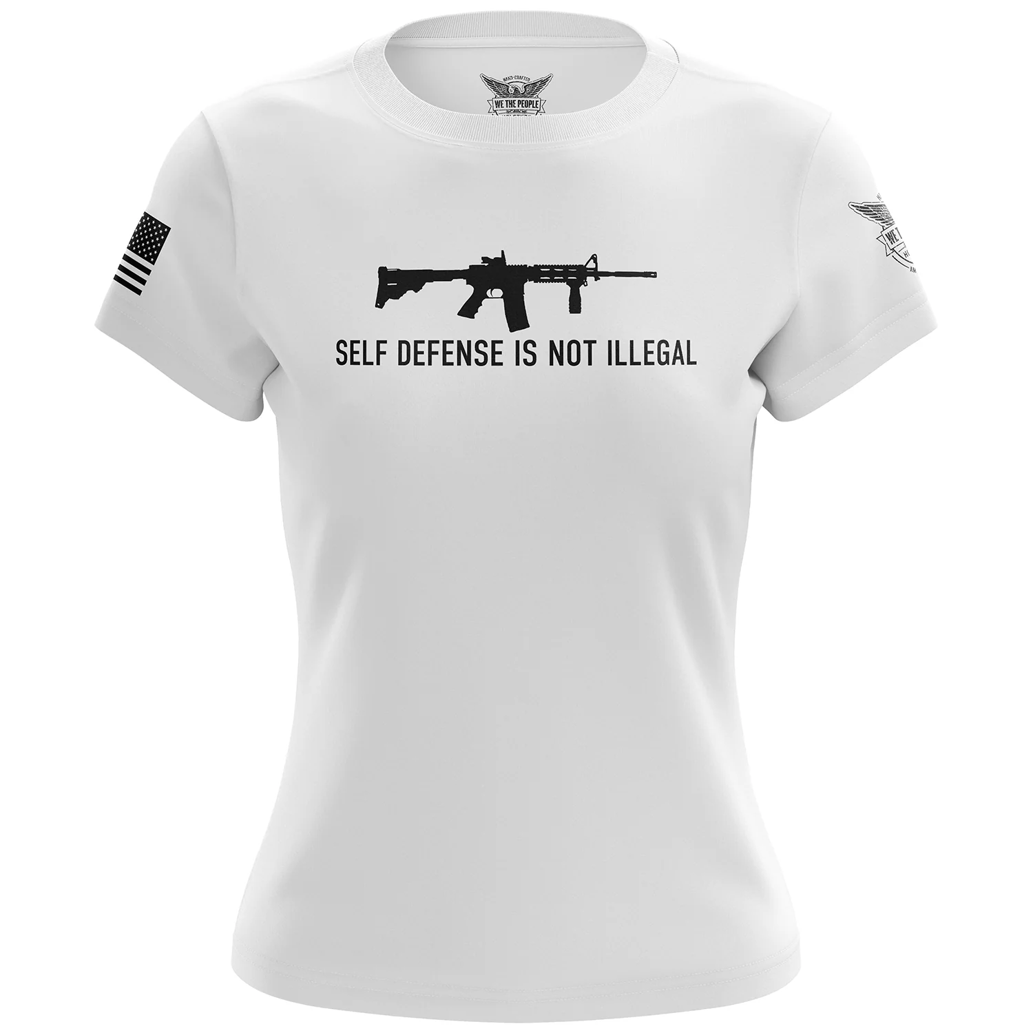 Self-Defense Women's Short Sleeve Shirt - Image 7