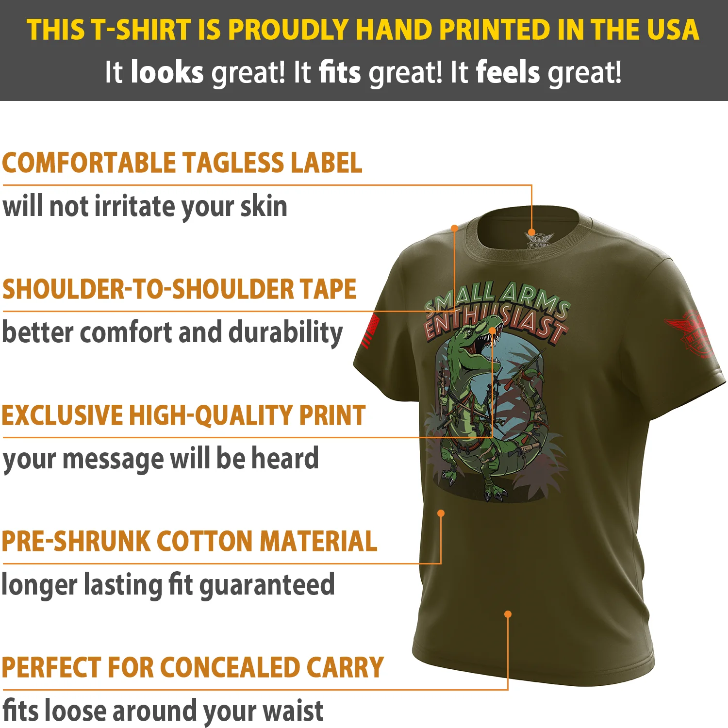 Small Arms Enthusiast Short Sleeve Shirt - Image 6