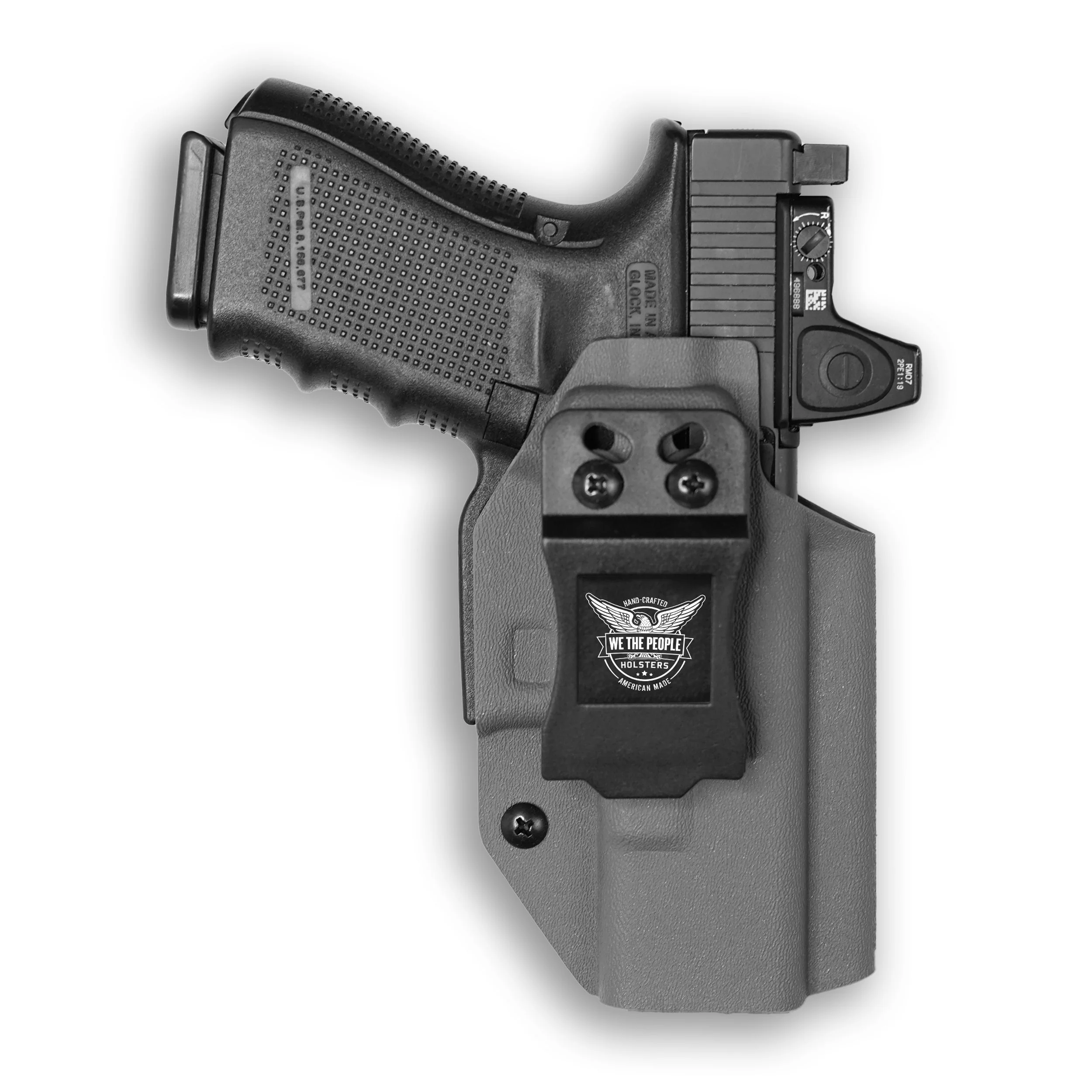 Taurus TH 40 Full Size Manual Safety 4.27" Red Dot Optic Cut IWB Holster - Image 42