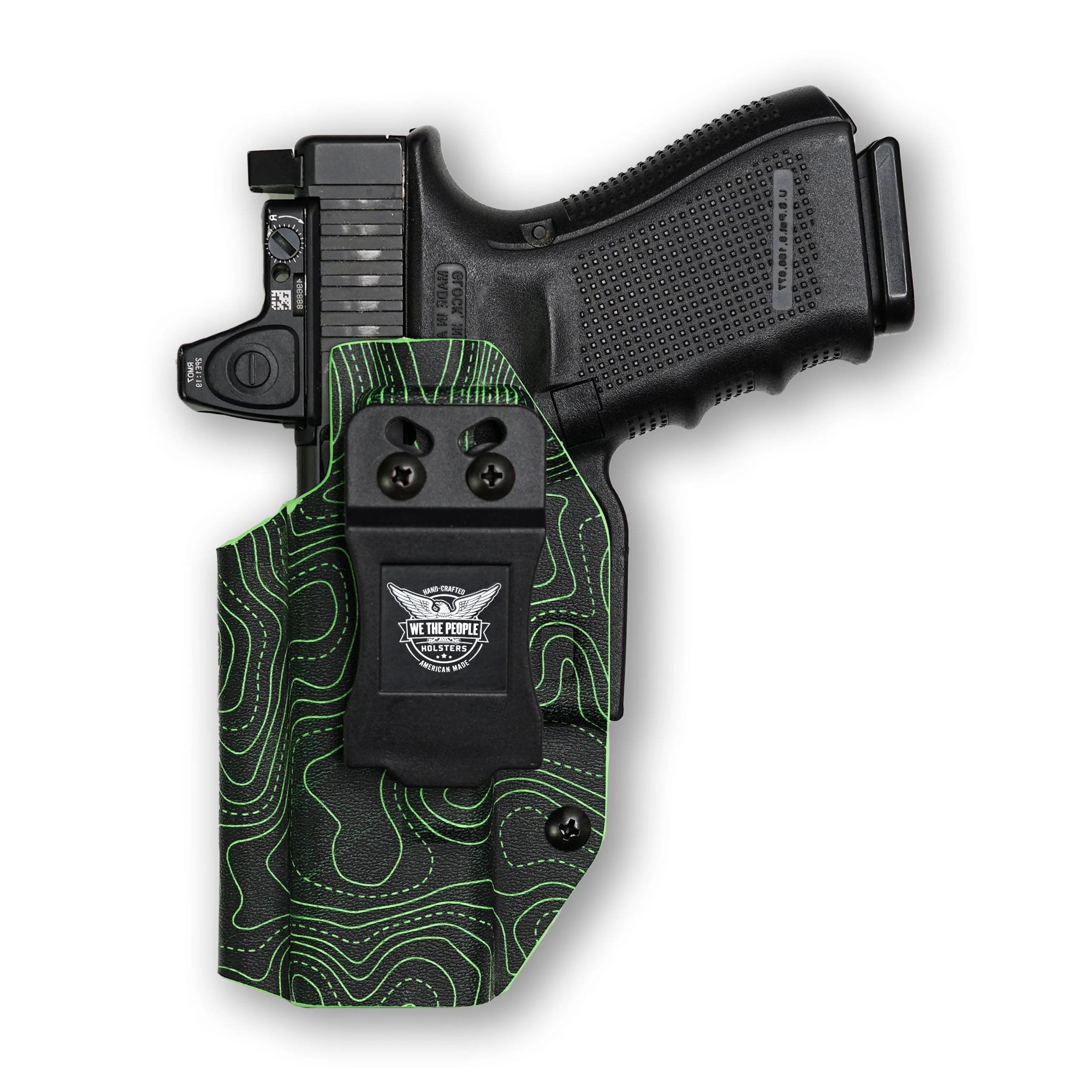 Taurus TH 40 Full Size Manual Safety 4.27" Red Dot Optic Cut IWB Holster - Image 51