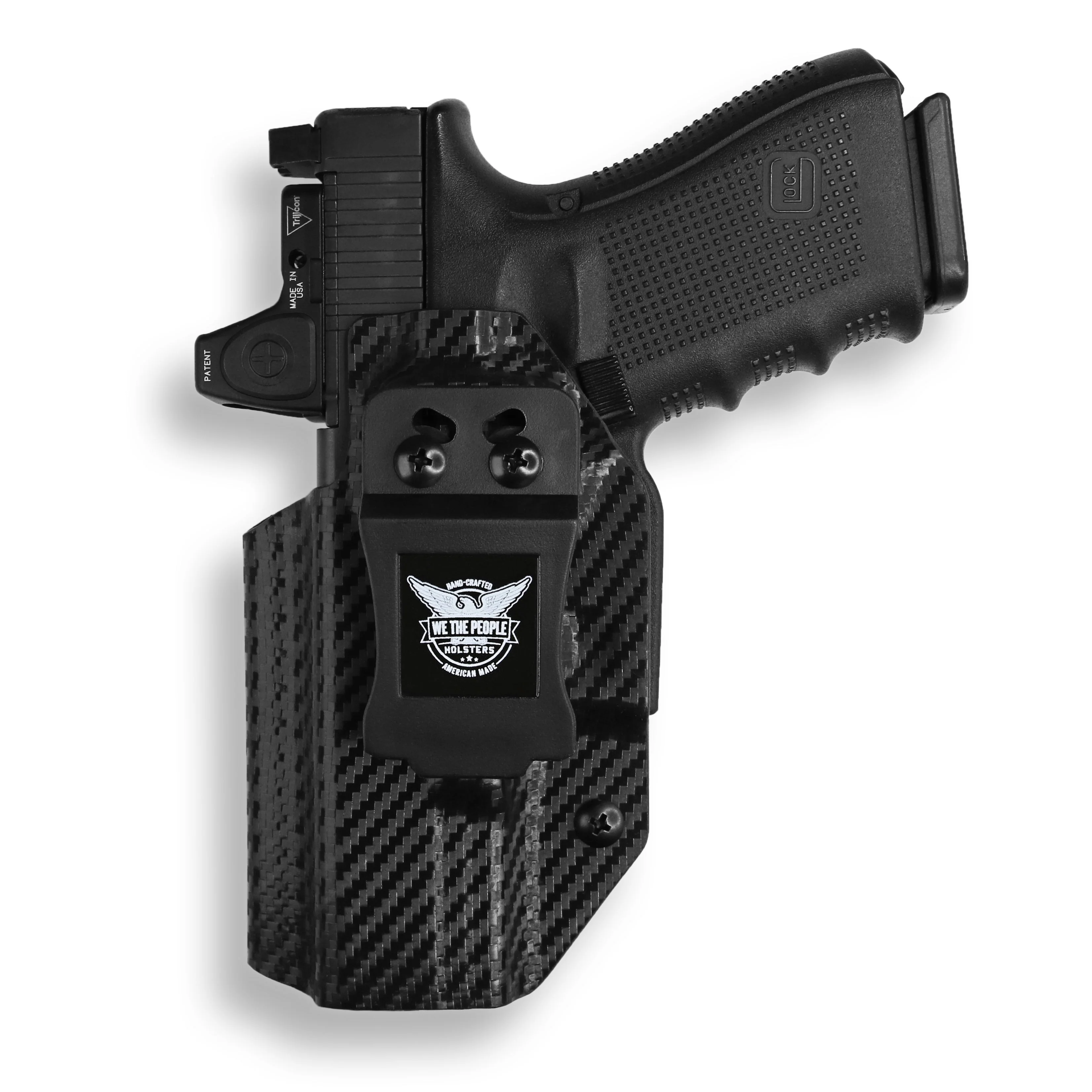 Taurus TH 40 Full Size Manual Safety 4.27" Red Dot Optic Cut IWB Holster - Image 7