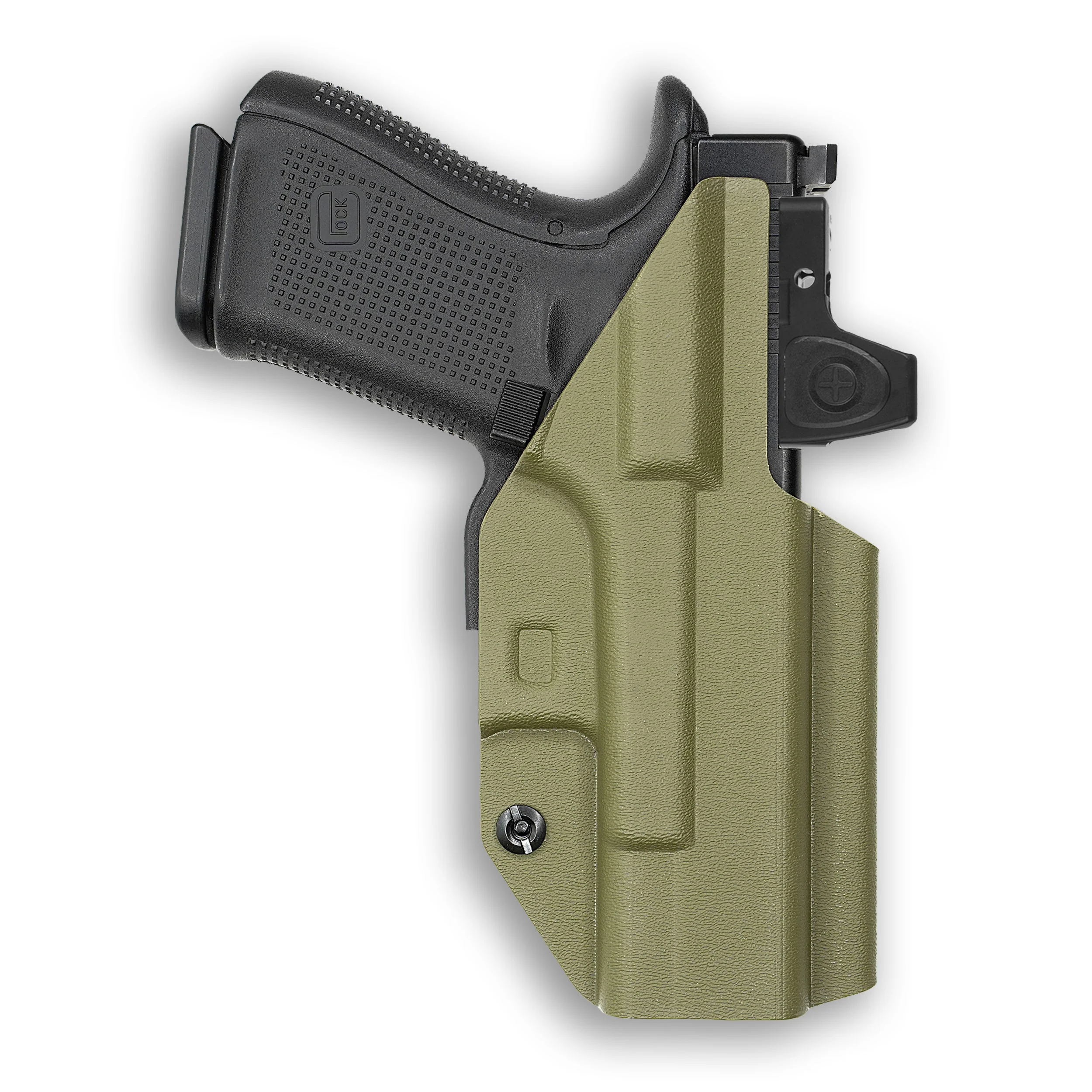 Taurus TH 40 Full Size Manual Safety 4.27" Red Dot Optic Cut IWB Holster - Image 102