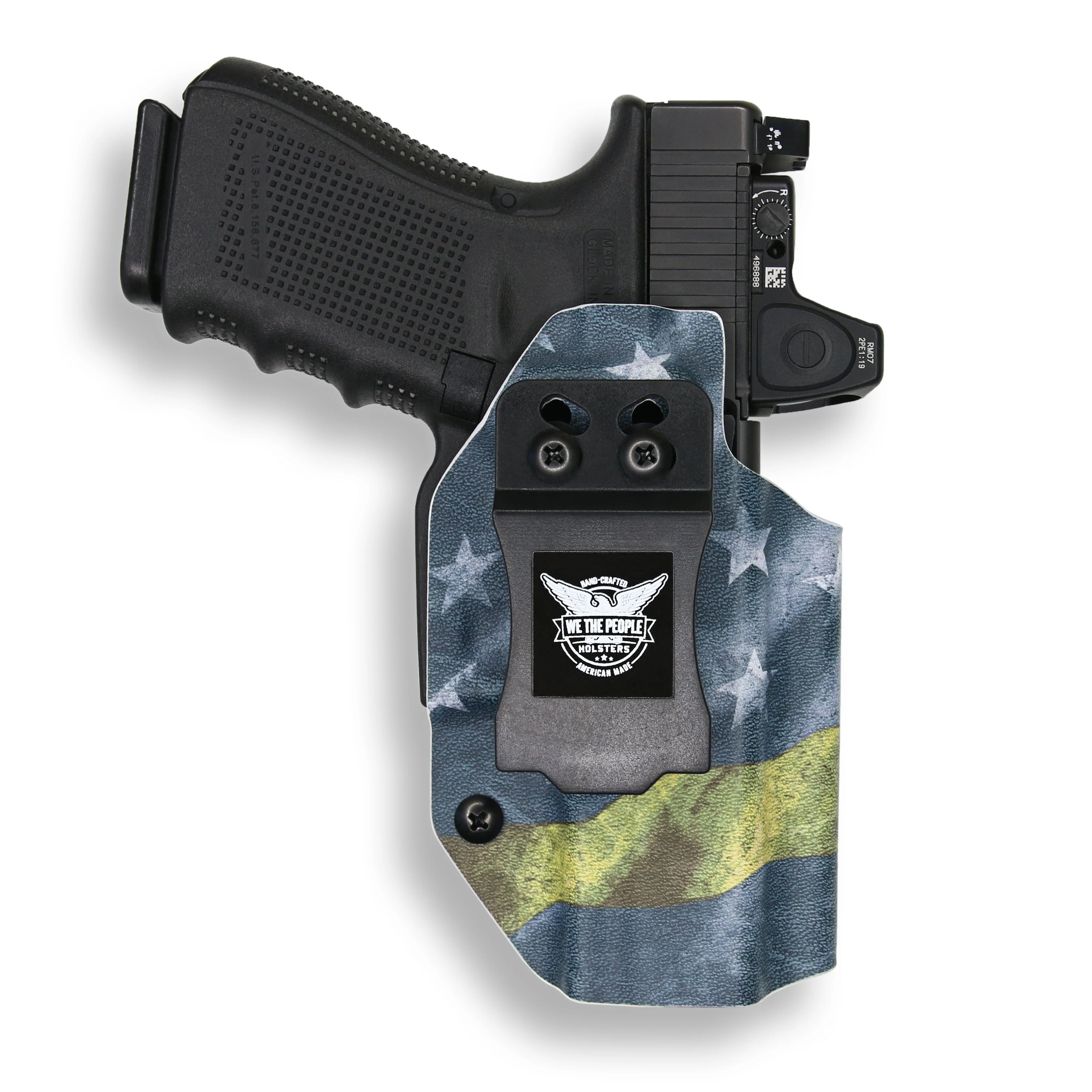 Taurus TX22 4.1" Manual Safety Red Dot Optic Cut IWB Holster - Image 17