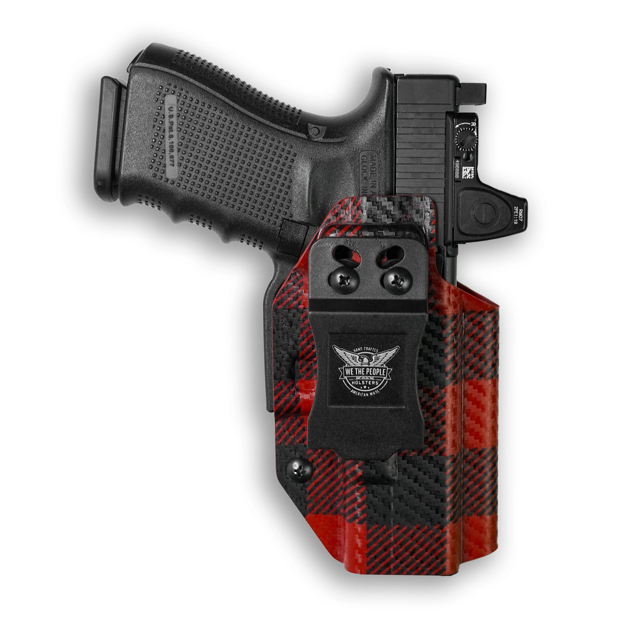 Taurus TX22 4.1" Manual Safety Red Dot Optic Cut IWB Holster - Image 55