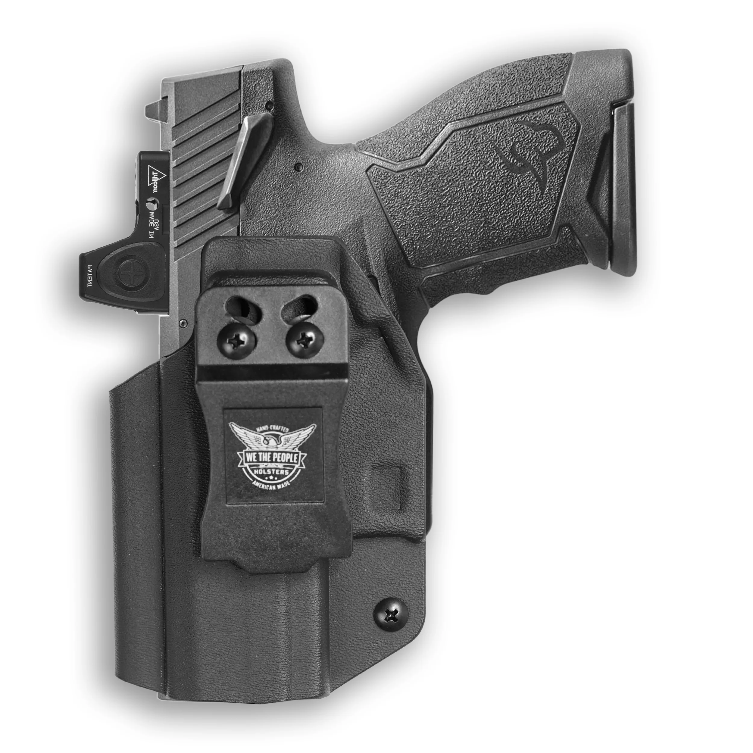 Taurus TX22 Compact 3.6" Manual Safety Red Dot Optic Cut IWB Holster - Image 3