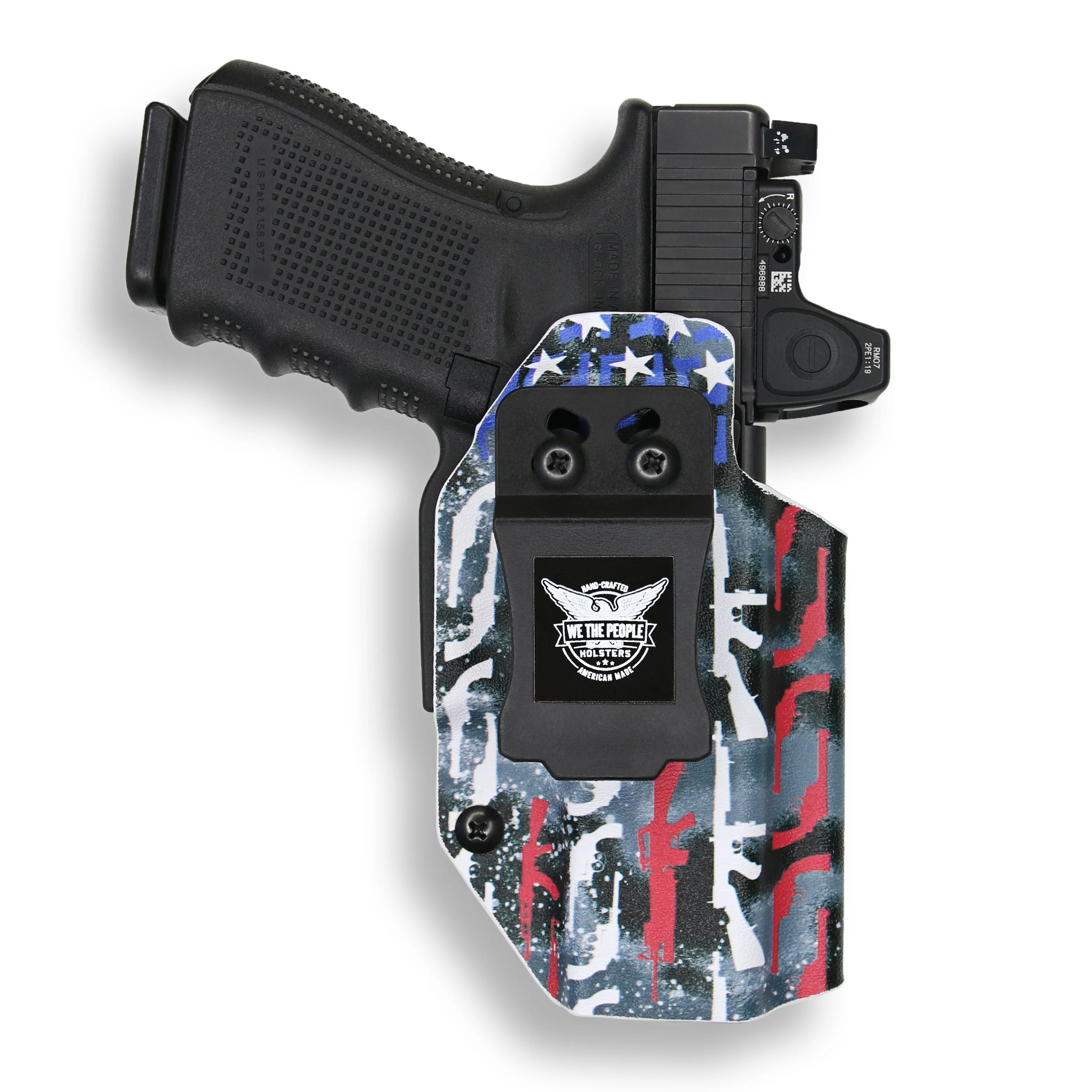 Taurus TX22 Compact 3.6" Manual Safety Red Dot Optic Cut IWB Holster - Image 35