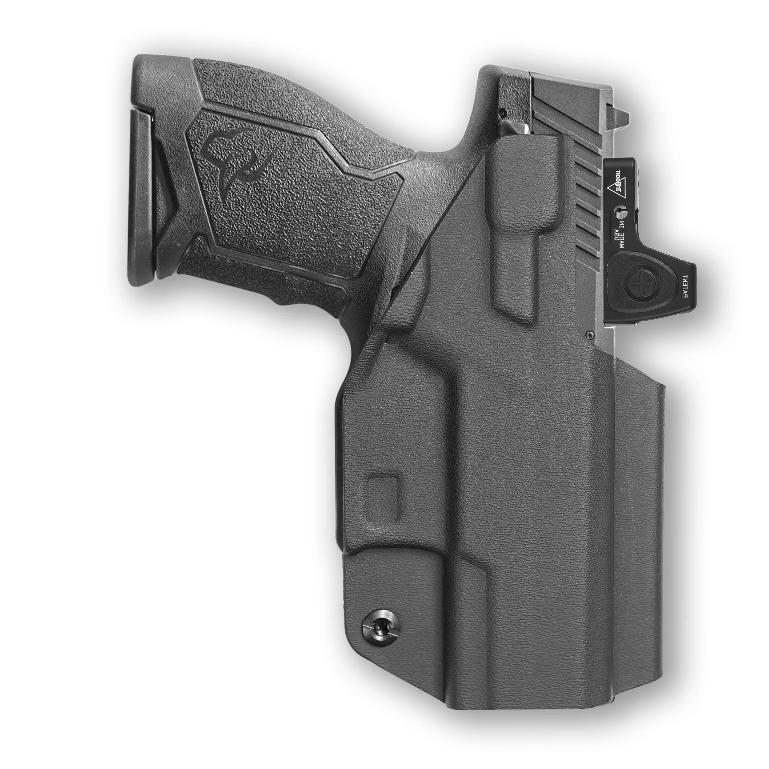 Taurus TX22 Compact 3.6" Manual Safety Red Dot Optic Cut IWB Holster - Image 4