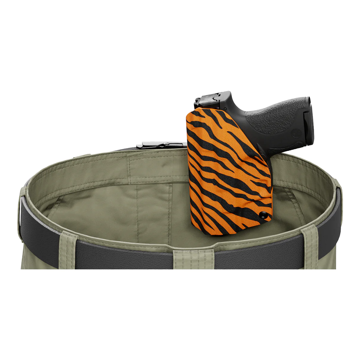 Tiger Print Custom Printed Holster - IWB Kydex Holster - Image 9