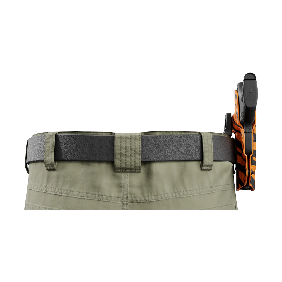 Tiger Print Custom Printed Holster - OWB Kydex Holster - Image 8