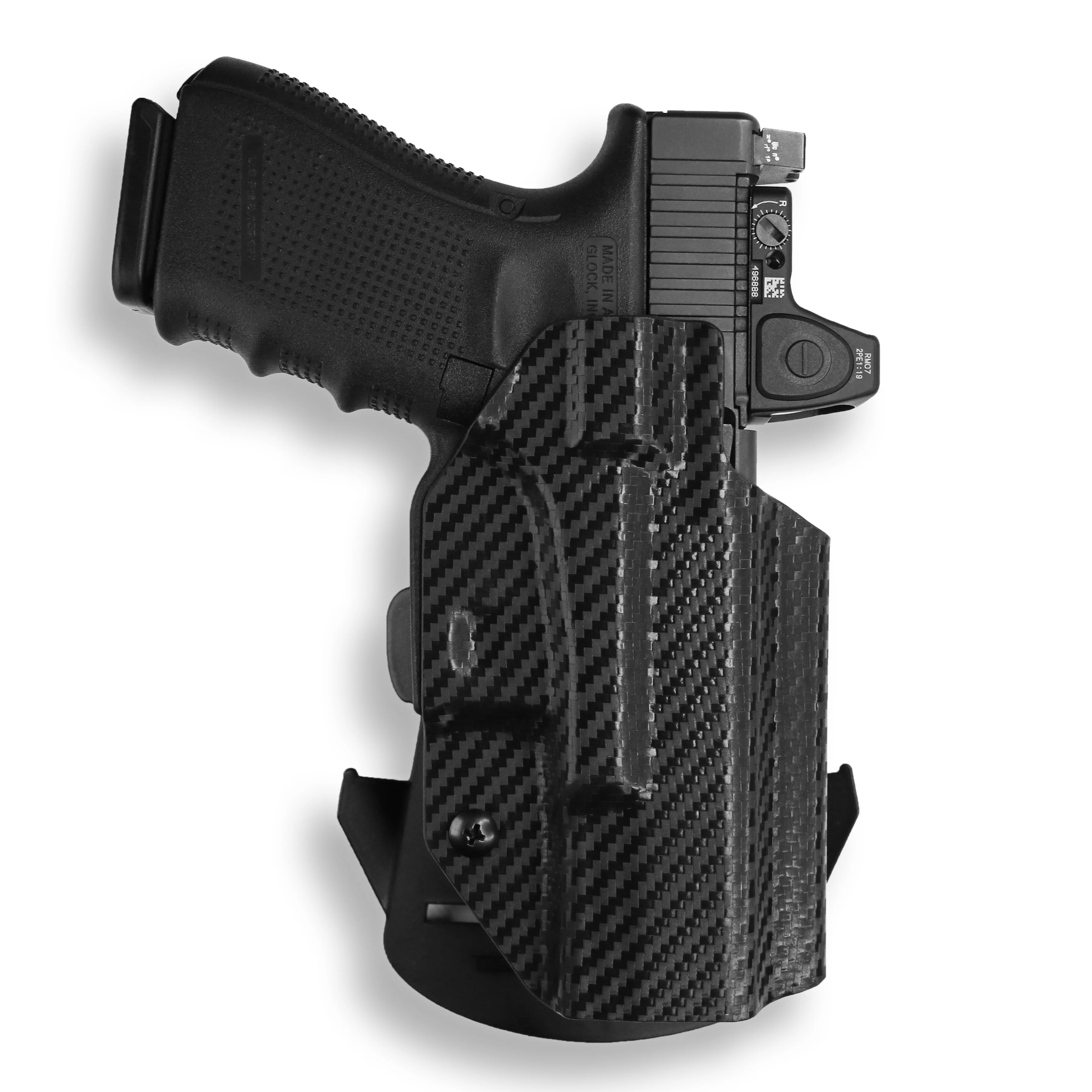 Walther PDP Compact 4" Red Dot Optic Cut OWB Holster - Image 5