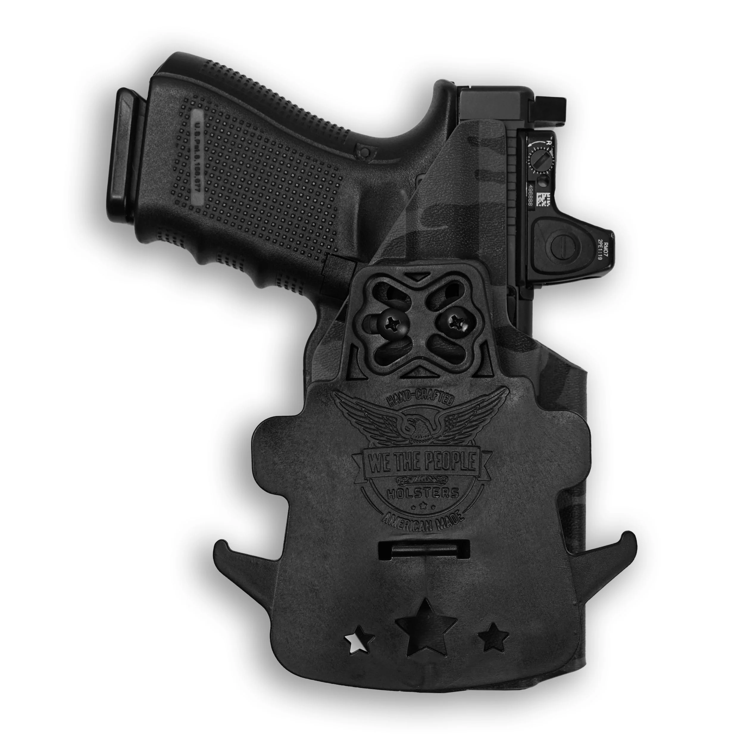 Walther PDP F-Series 4" with Streamlight TLR-1/1S/HL Light Red Dot Optic Cut OWB Holster - Image 78