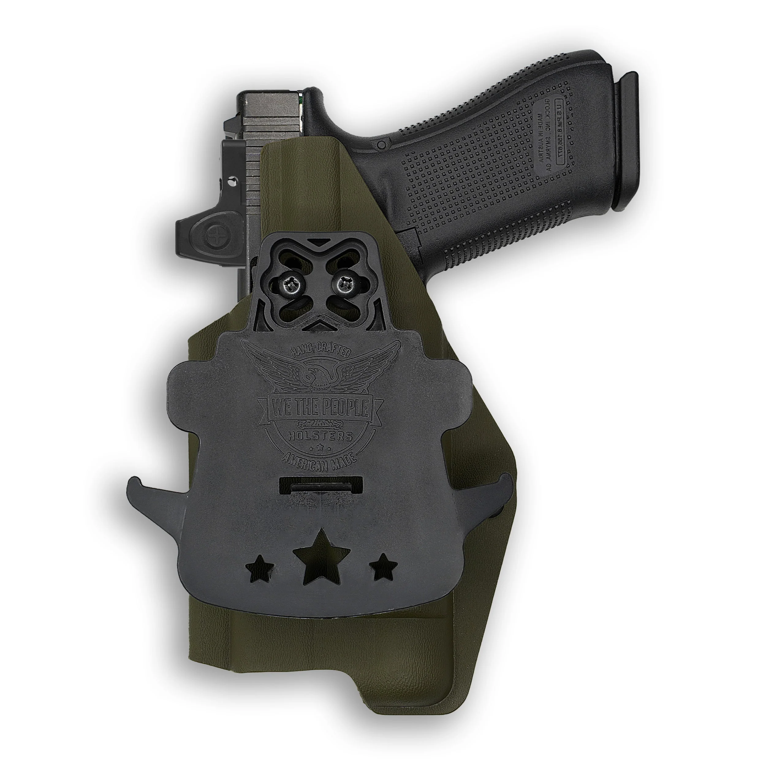 Walther PDP Full Size 4" with Streamlight TLR-1/1S/HL Light Red Dot Optic Cut OWB Holster - Image 104