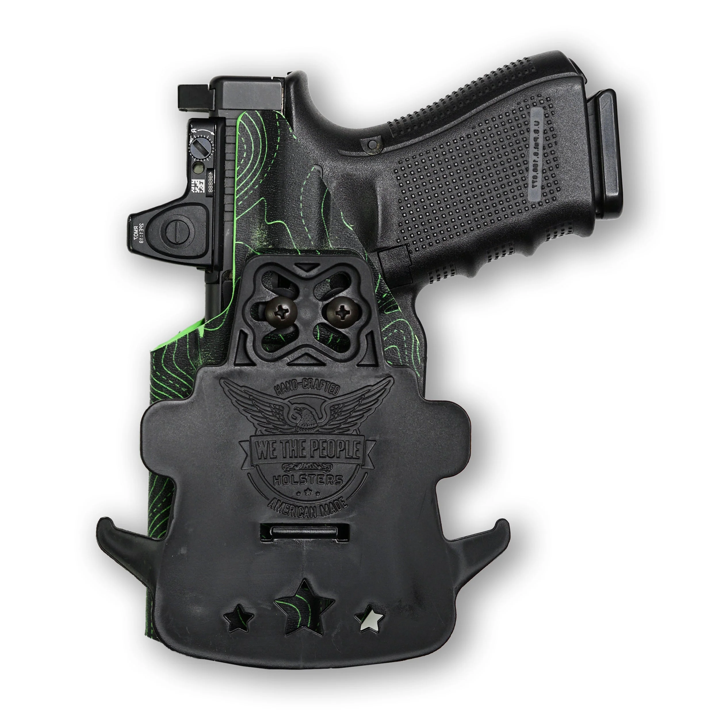 Walther PDP Full Size 4" with Streamlight TLR-1/1S/HL Light Red Dot Optic Cut OWB Holster - Image 60