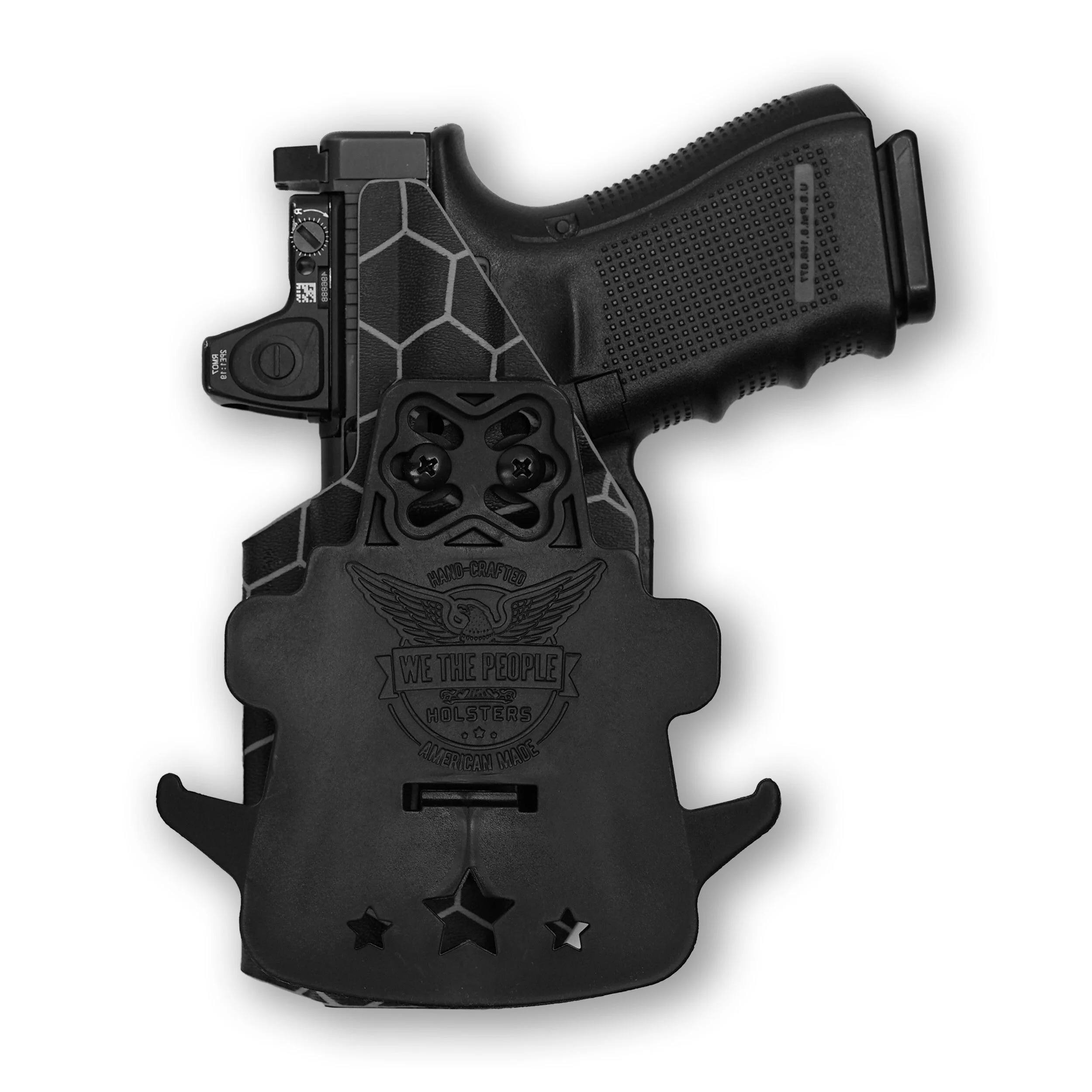 Walther PDP Full Size 4" with Streamlight TLR-1/1S/HL Light Red Dot Optic Cut OWB Holster - Image 64