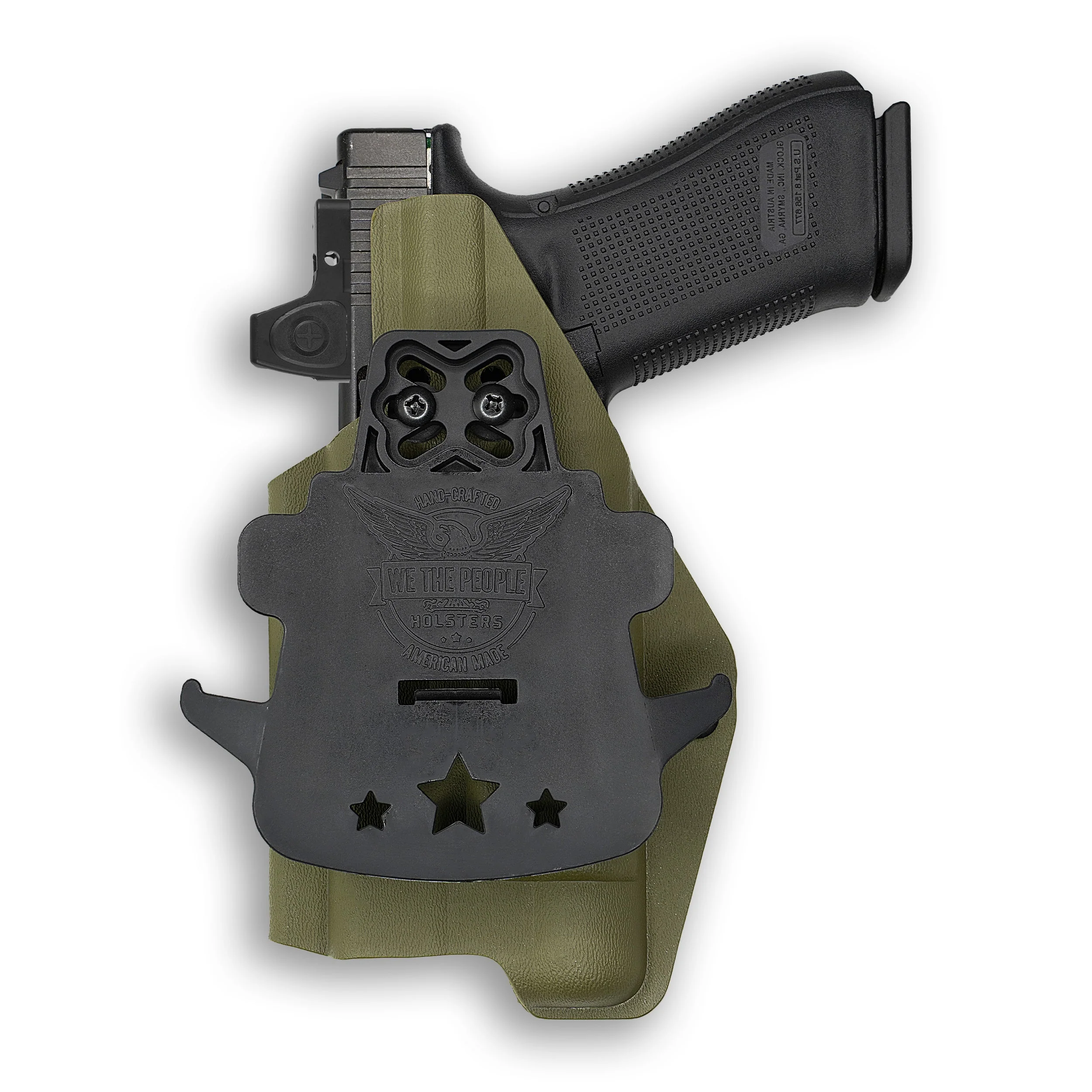 Walther PDP Pro-X PMM Full Size 4.6" with Streamlight TLR-1/1S/HL Light Red Dot Optic Cut OWB Holster - Image 100